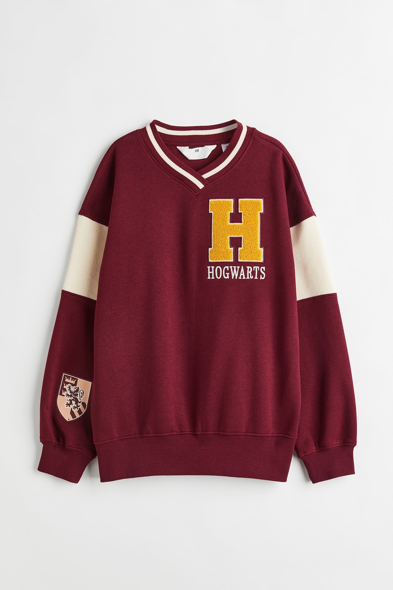 Oversized sweatshirt Dark red/Harry Potter Kids H&M