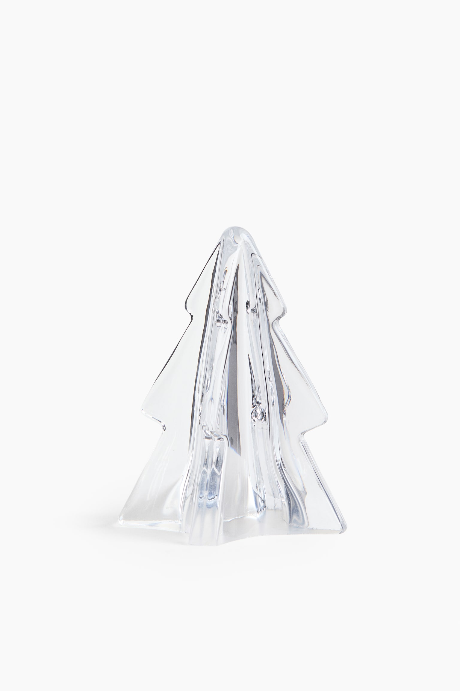 Liten juldekoration i glas - Transparent/Gran/Grön/Gran