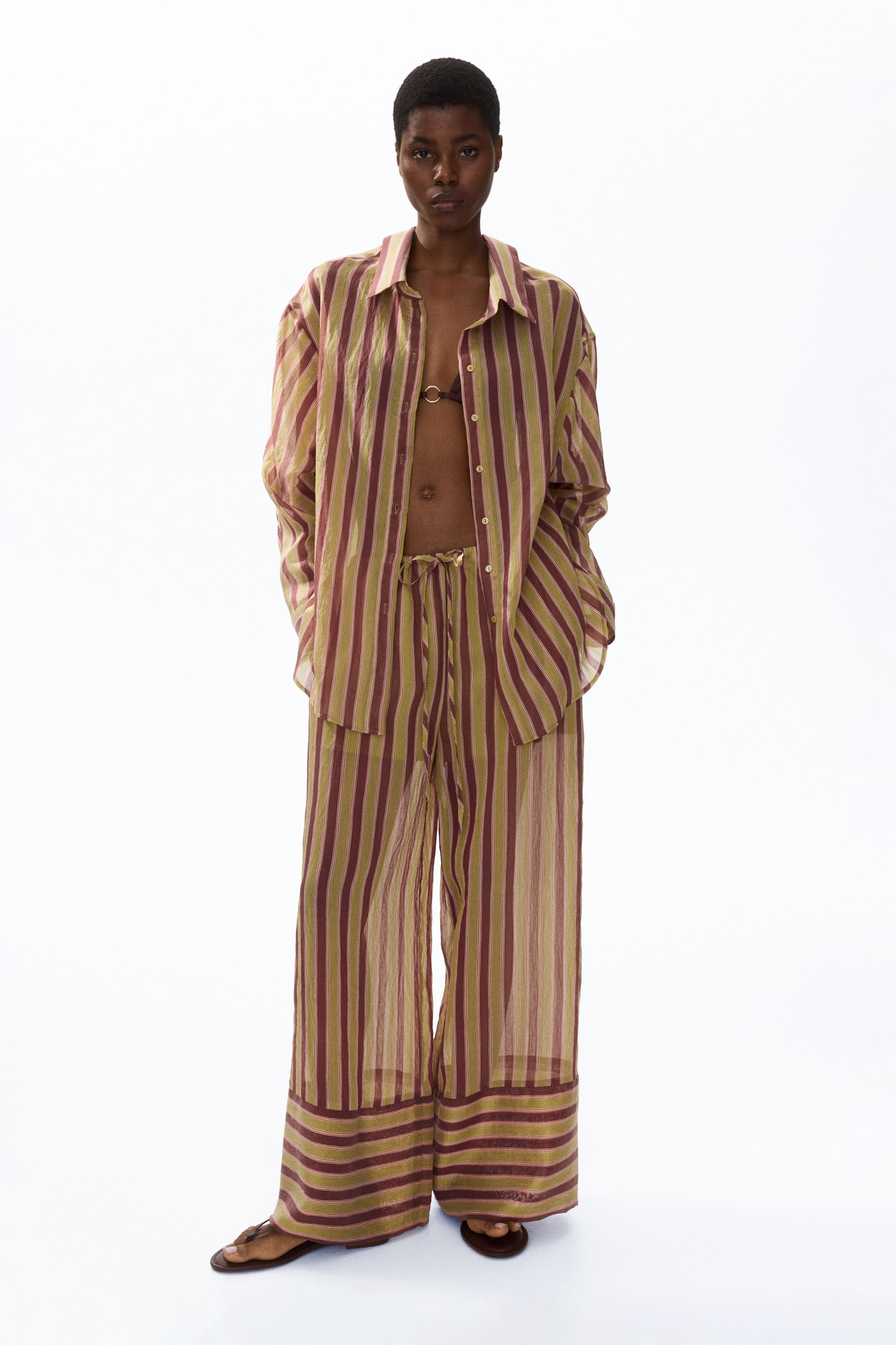 Oversized Lyocell-Blend Shirt