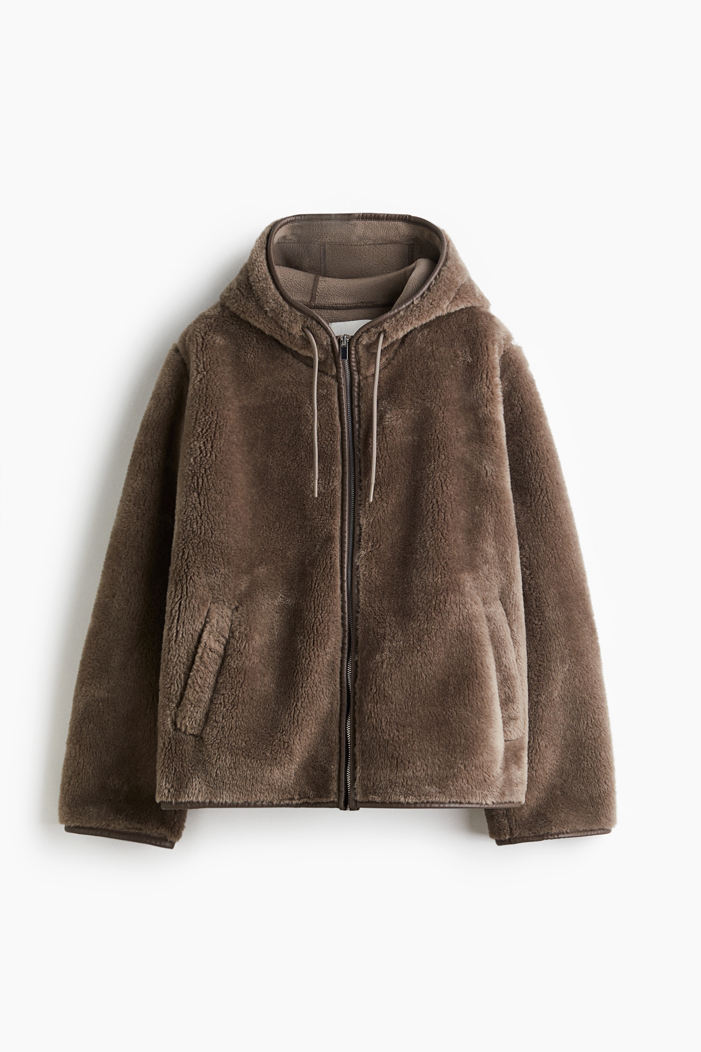 Veste à capuche - Beige foncé