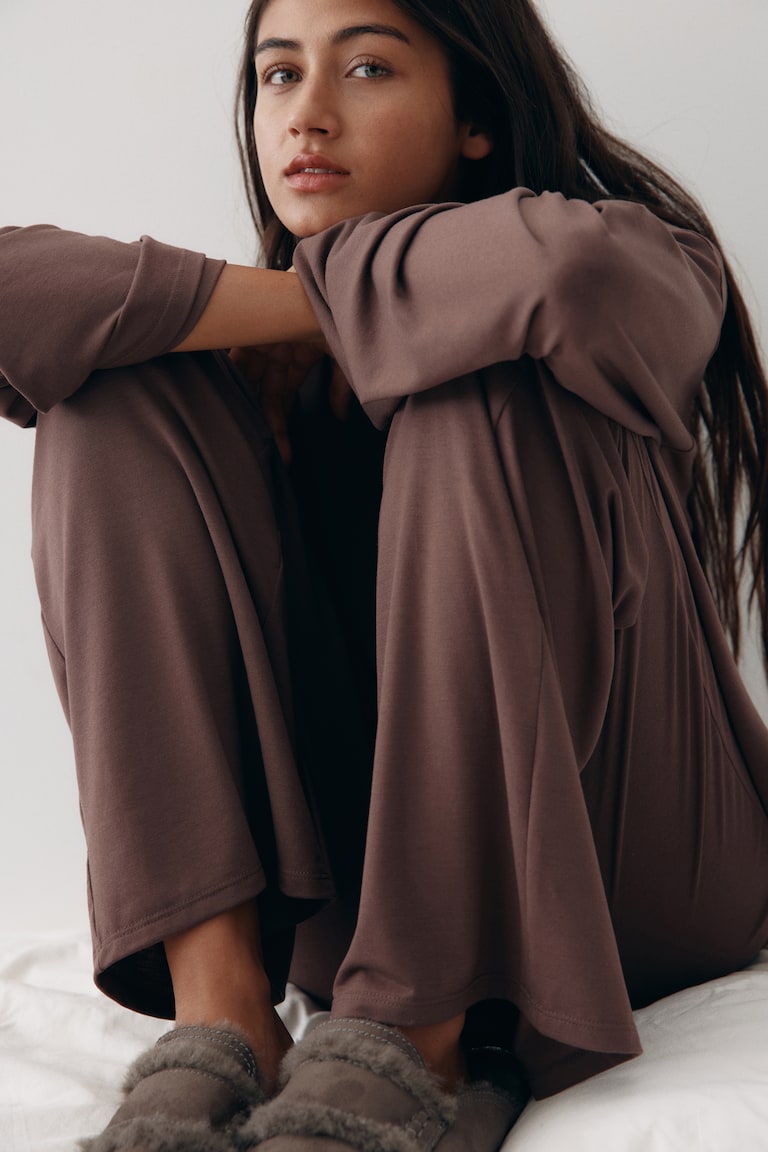 Pyjama en viscose mélangée