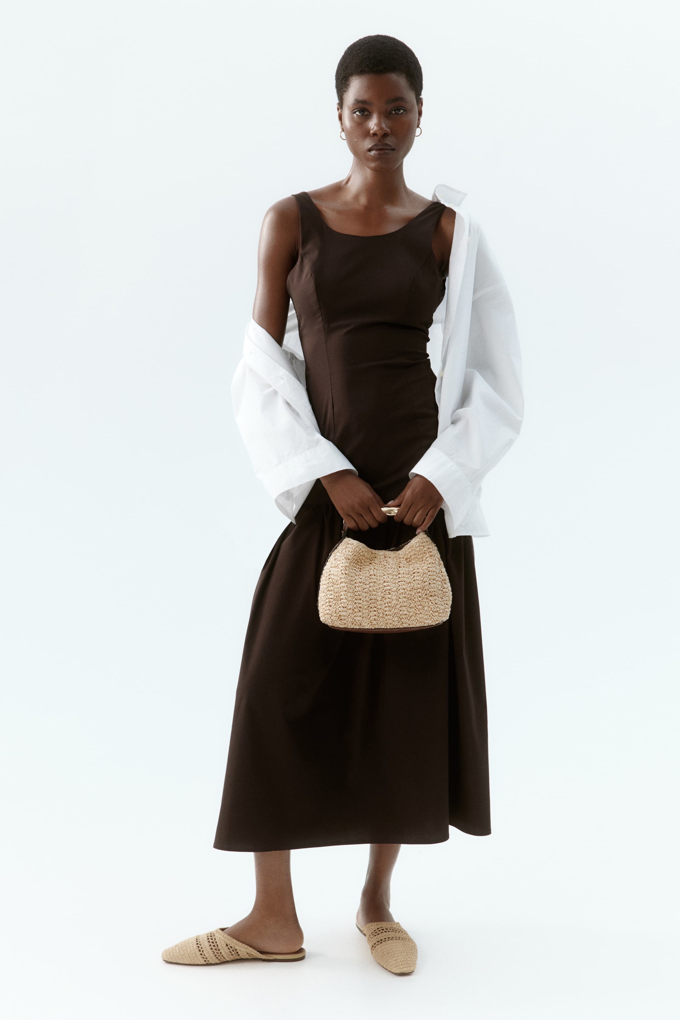Sac à main avec poignée en métal