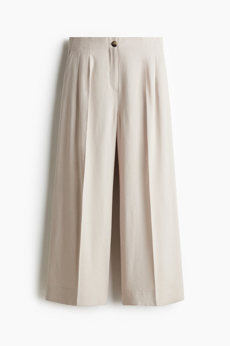 Široke pantalone do gležnjeva