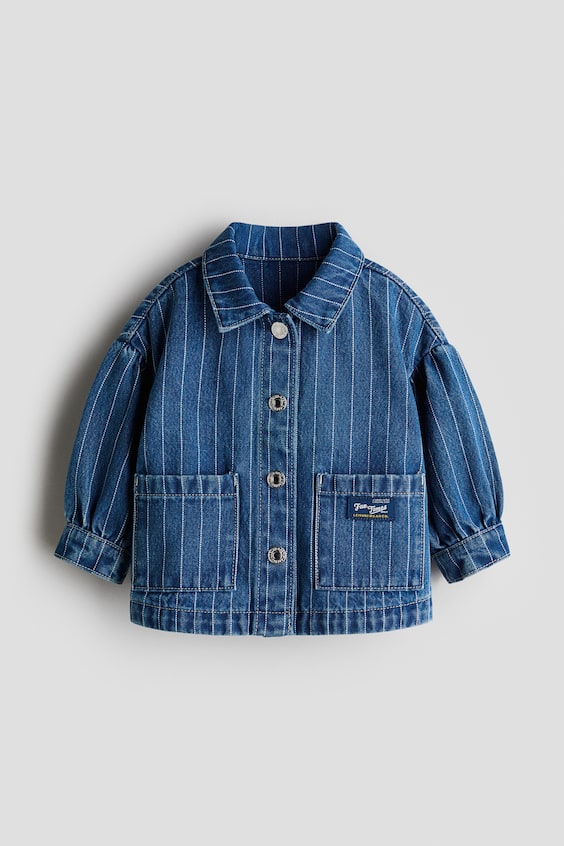 Детские куртки H&M Cotton Denim Jacket