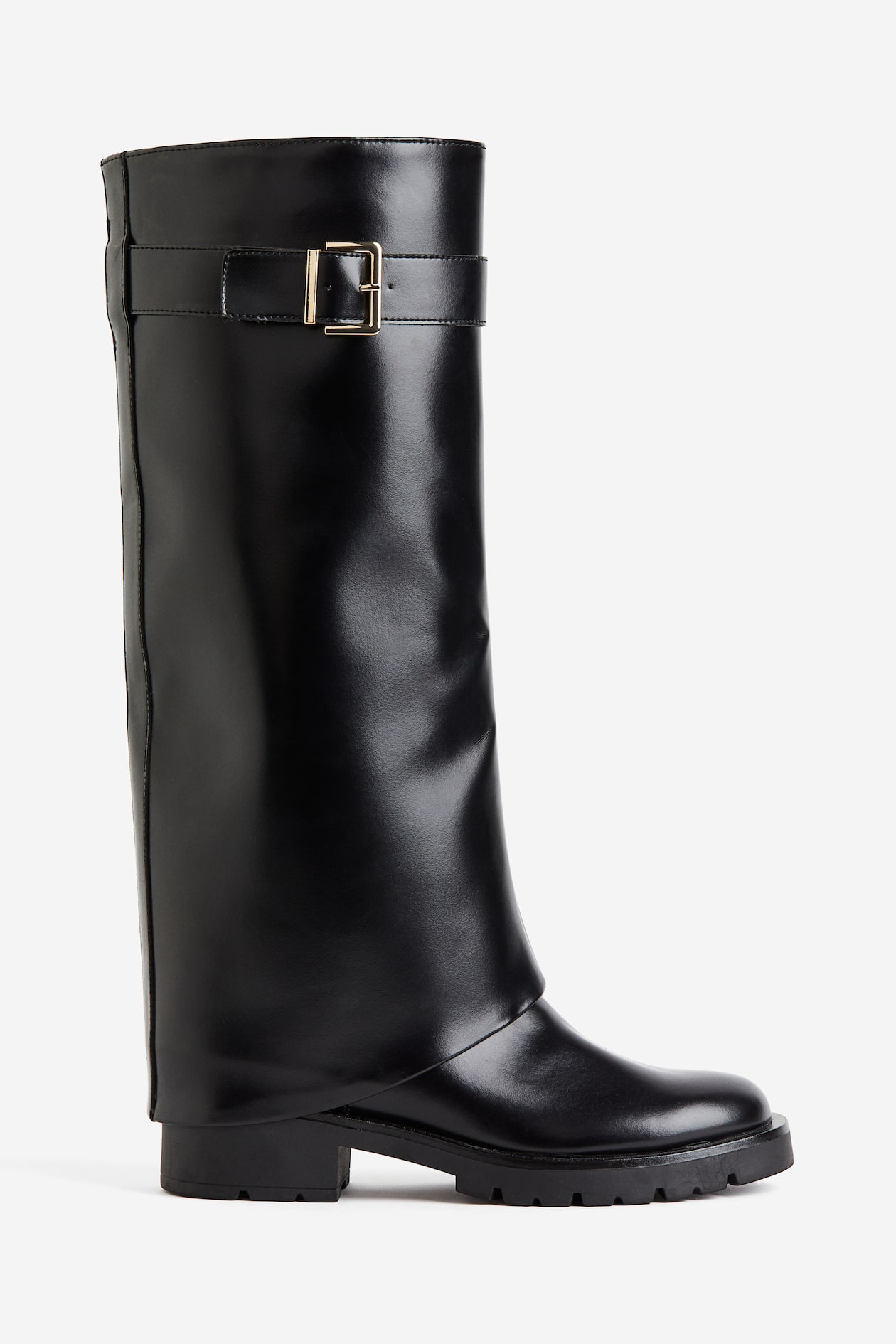 Bottes de hauteur genou Noir FEMME H&M FR