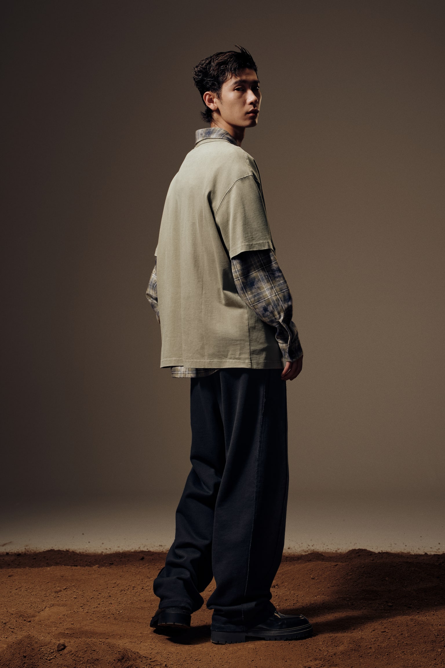 寬鬆剪裁T恤 - 綠色/Rustbound/藍色/黑色/Rustbound - 7