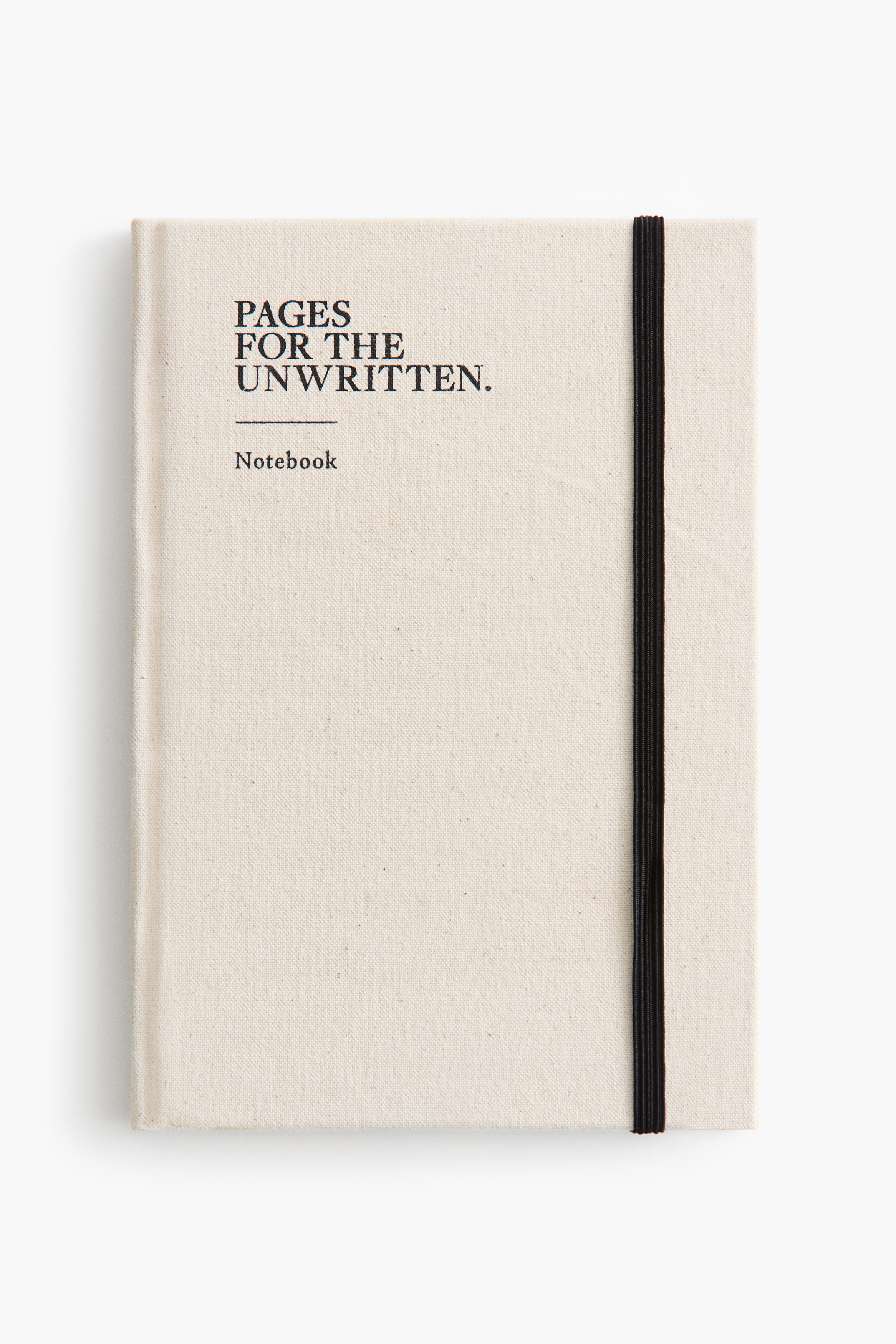 A5 cotton-cover notebook