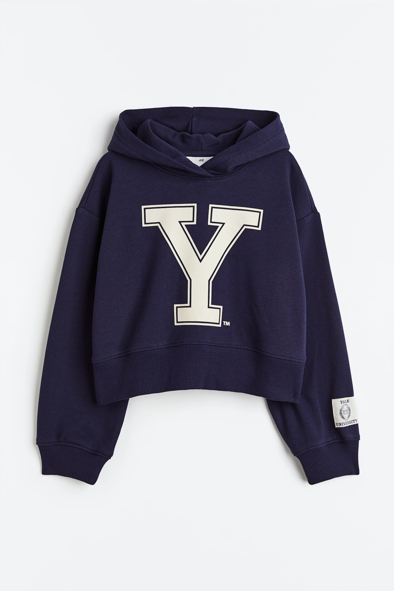 Print Hoodie - Dark blue/Yale - 1