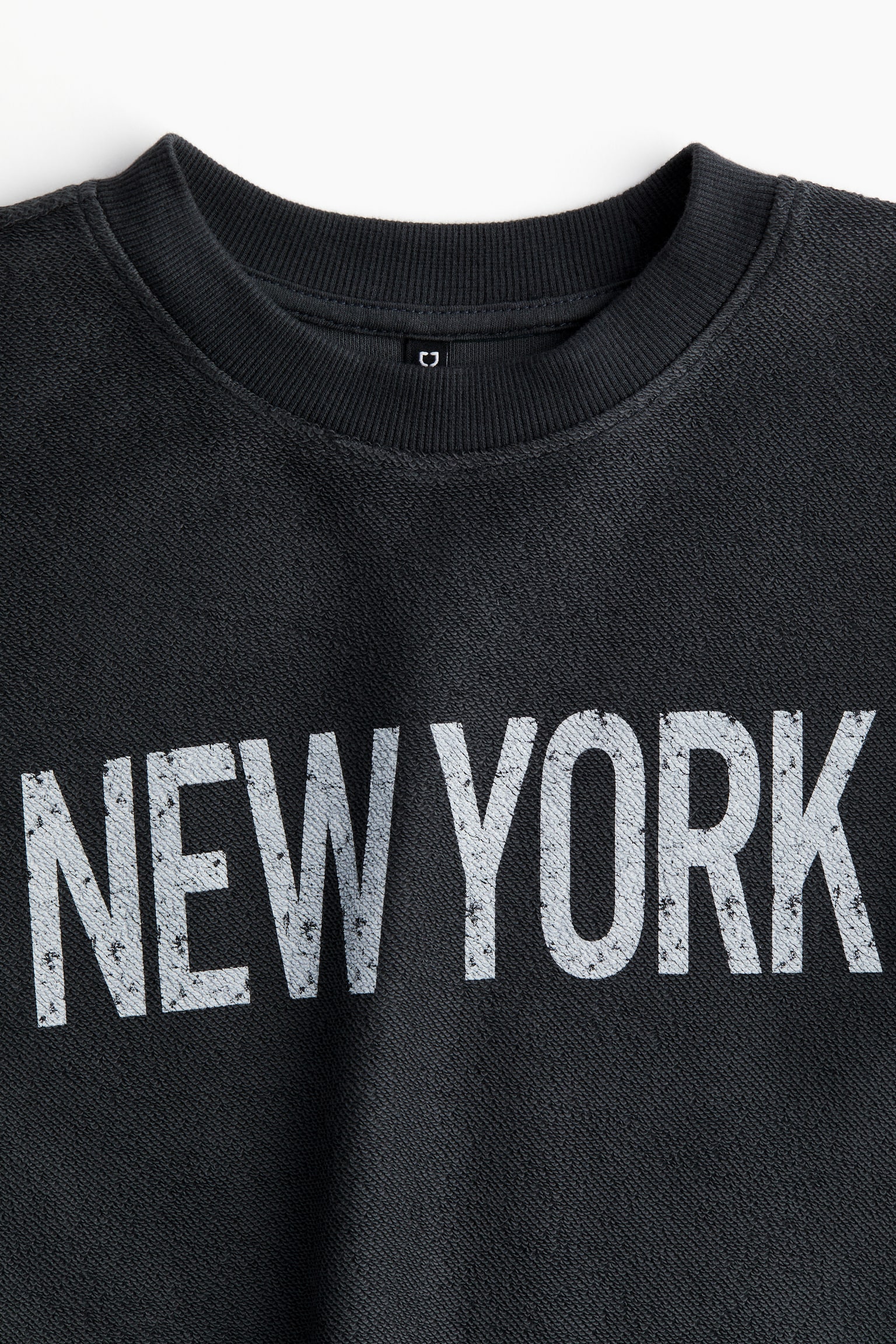 Oversized motif-front sweatshirt - Dark grey/New York/Light grey marl/Les Halles/Bright blue/Pasadena/Grey/Roses - 4