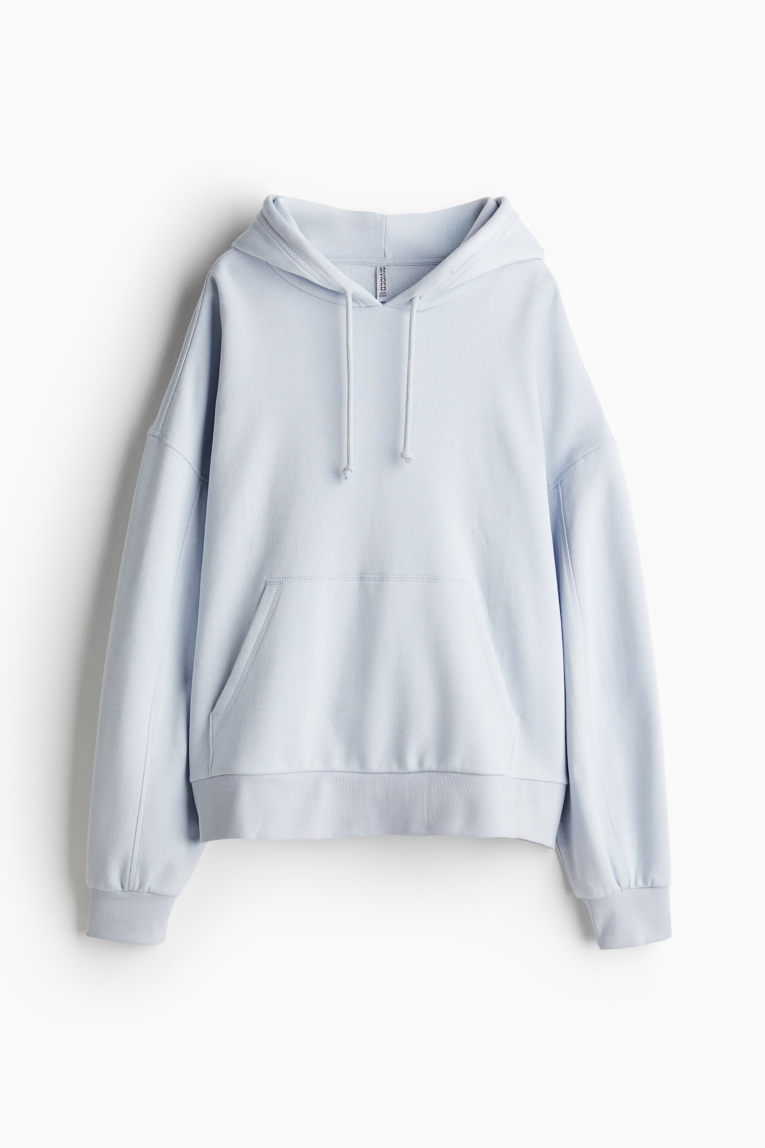 Oversized hoodie - Light blue/Black/Dusty pink/Grey marl/Dark brown/Light greige/Dark grey/Navy blue/A - 2