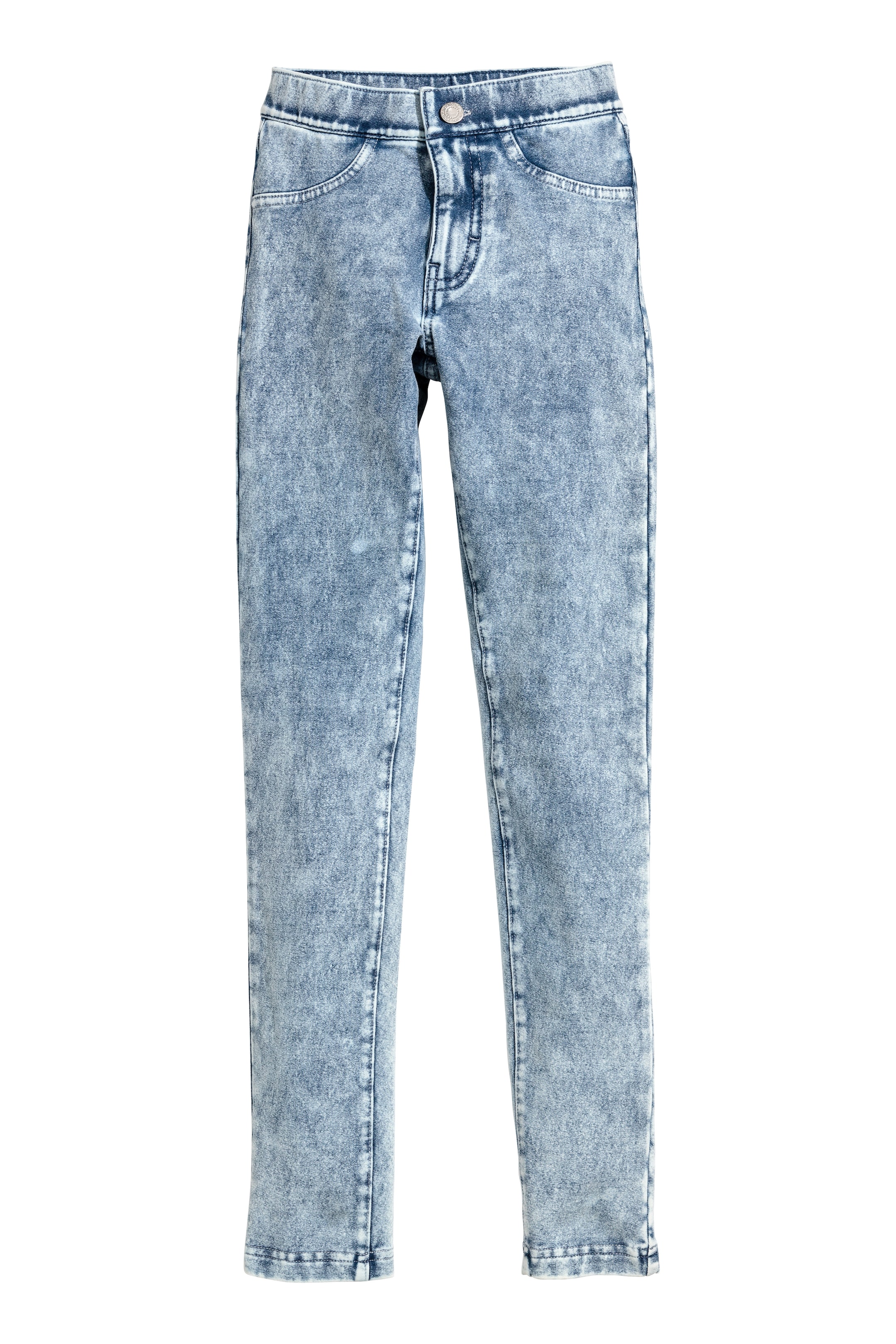 View larger image: Treggings - Blue washed out - Kids | H&M GB 1