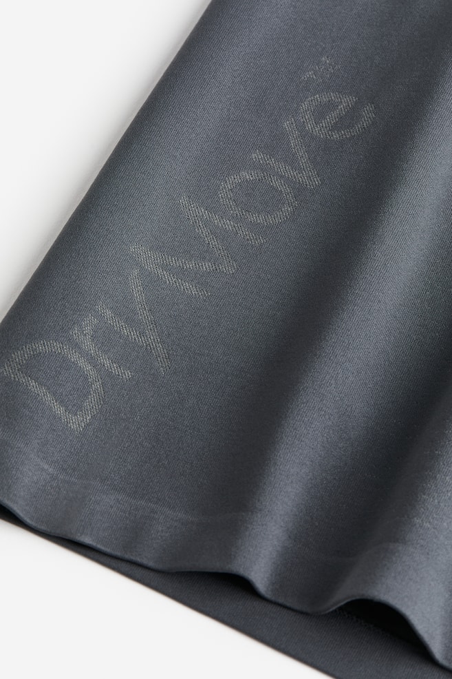 DryMove™ Sportshirt mit Langarm in Seamless - Dunkelgrau/Schwarz - 7