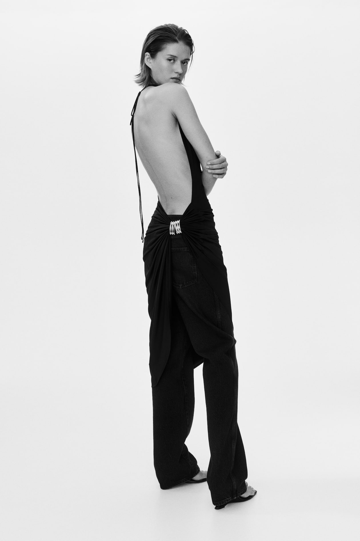 Extra-Long Halterneck Top - image 3