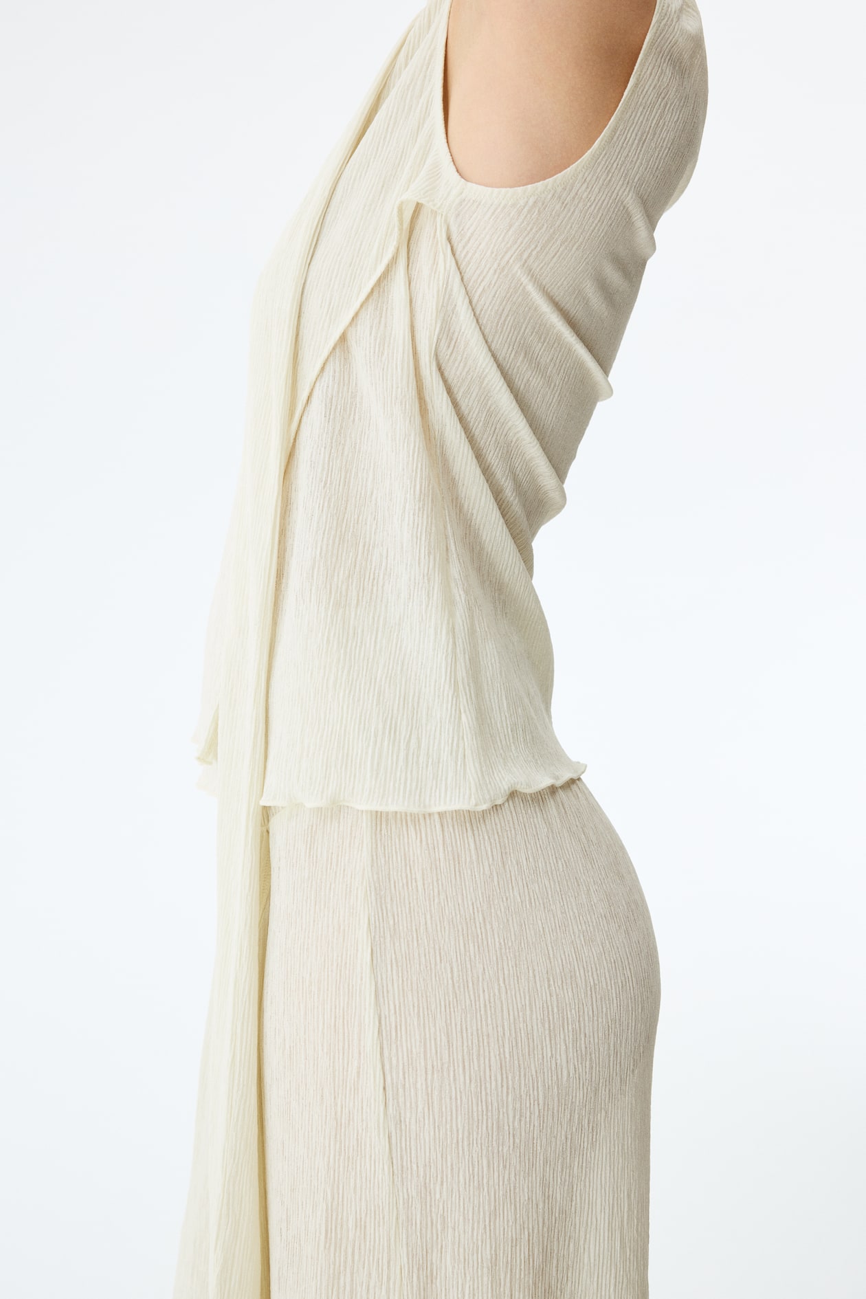 Scarf-Detail Top - image 3