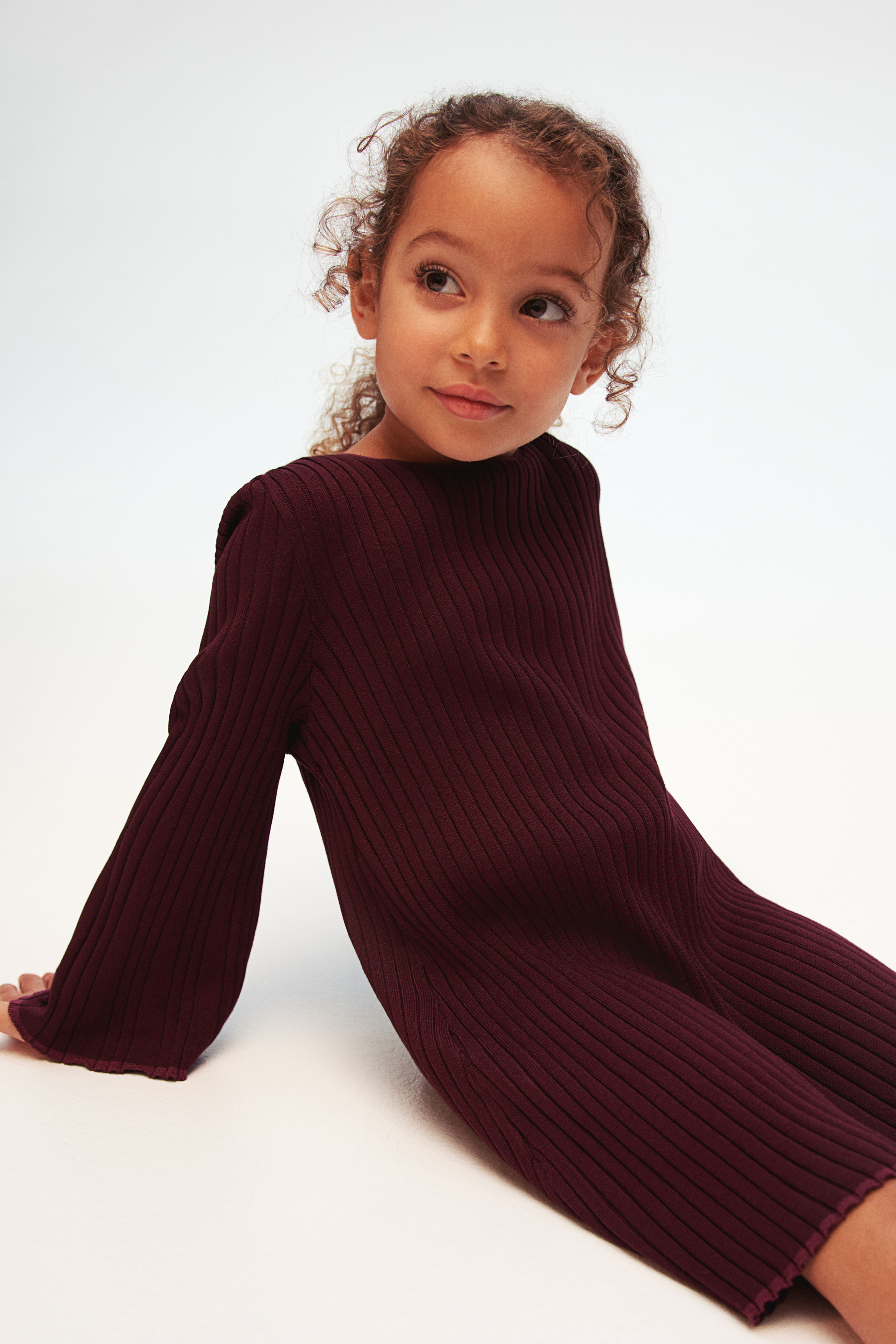 Medium hot Child Burgundy Dance Base /free US shipping