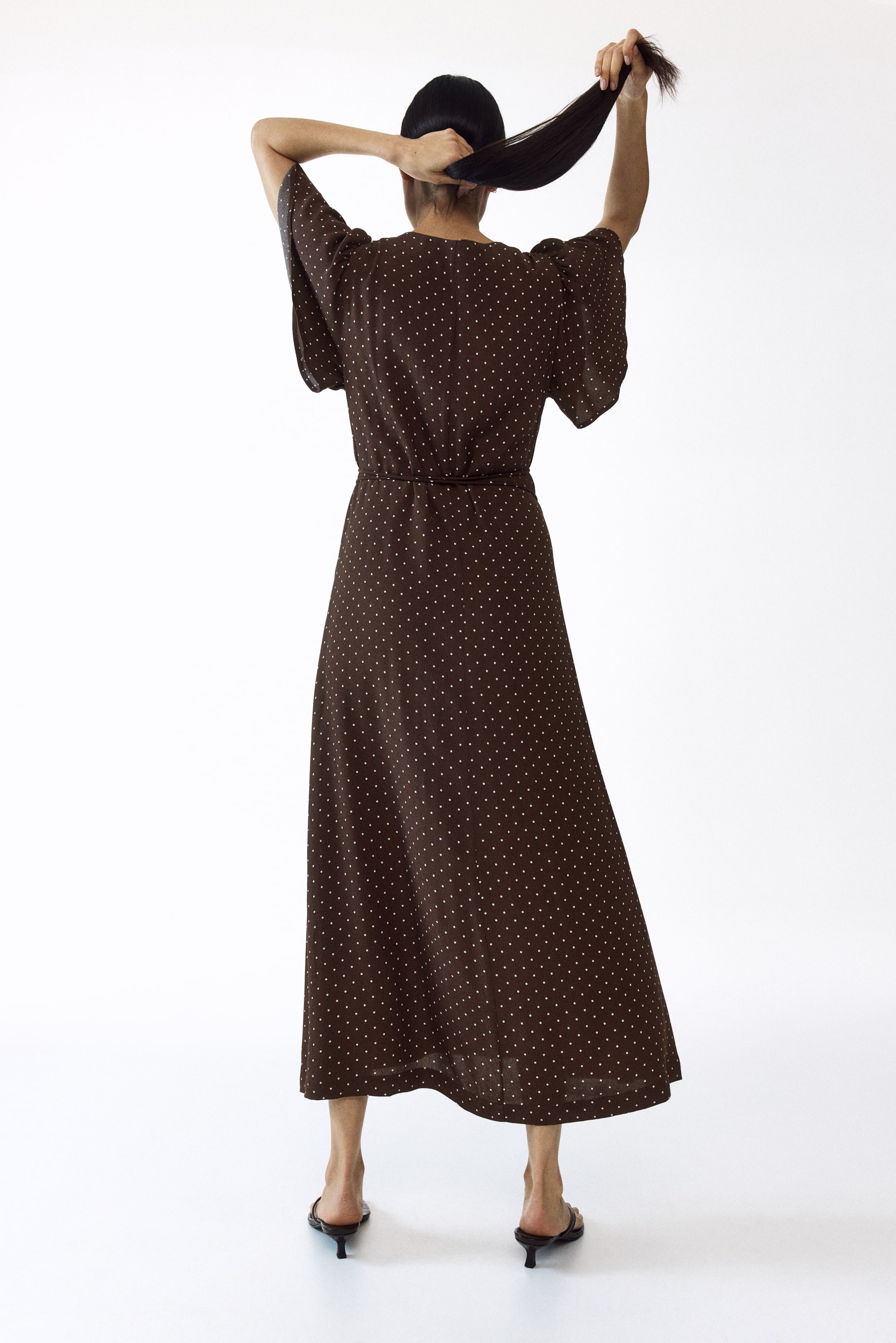MAMA Robe d'allaitement croisée