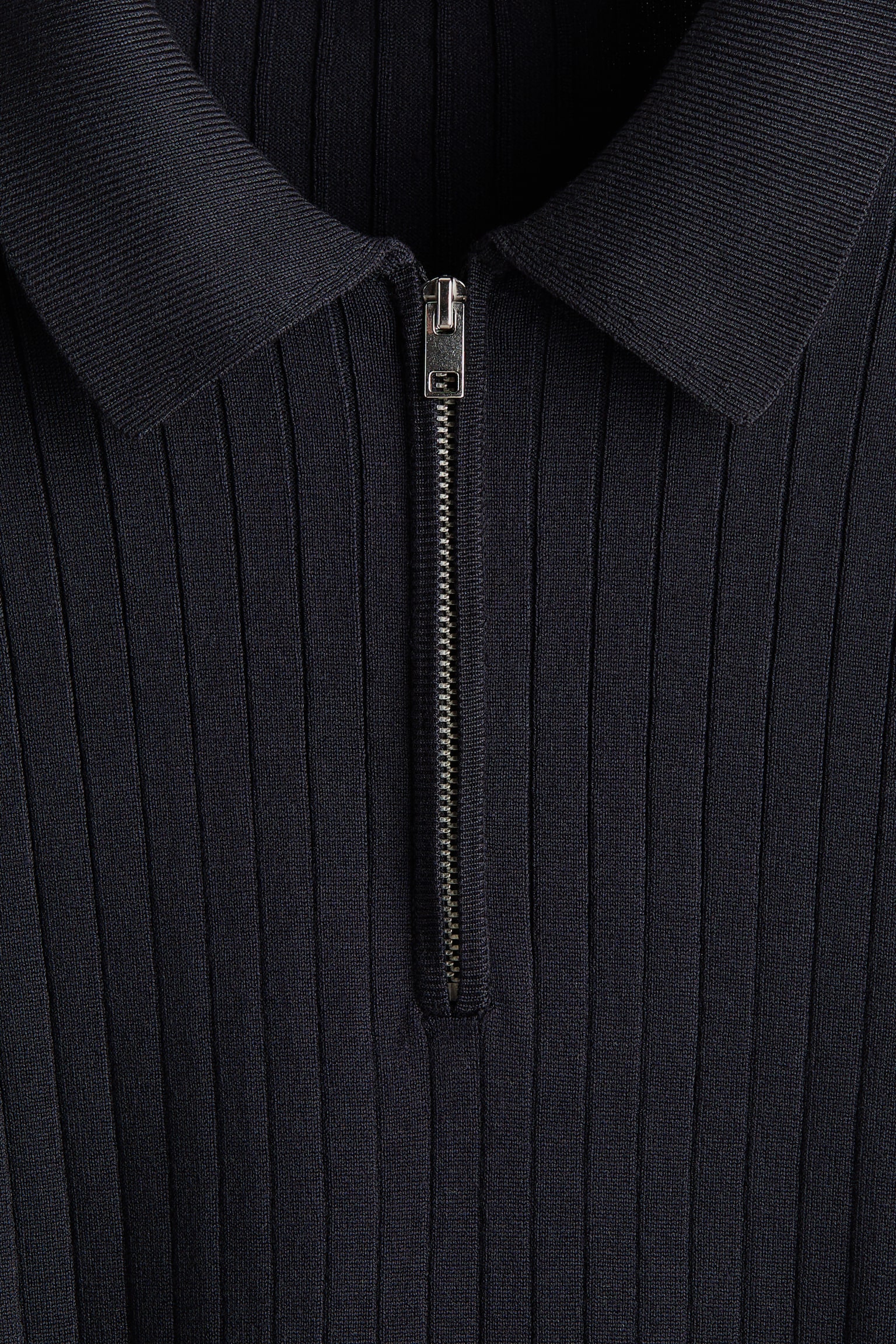 Playera polo Slim Fit - Azul oscuro/Gris/Crema - 5