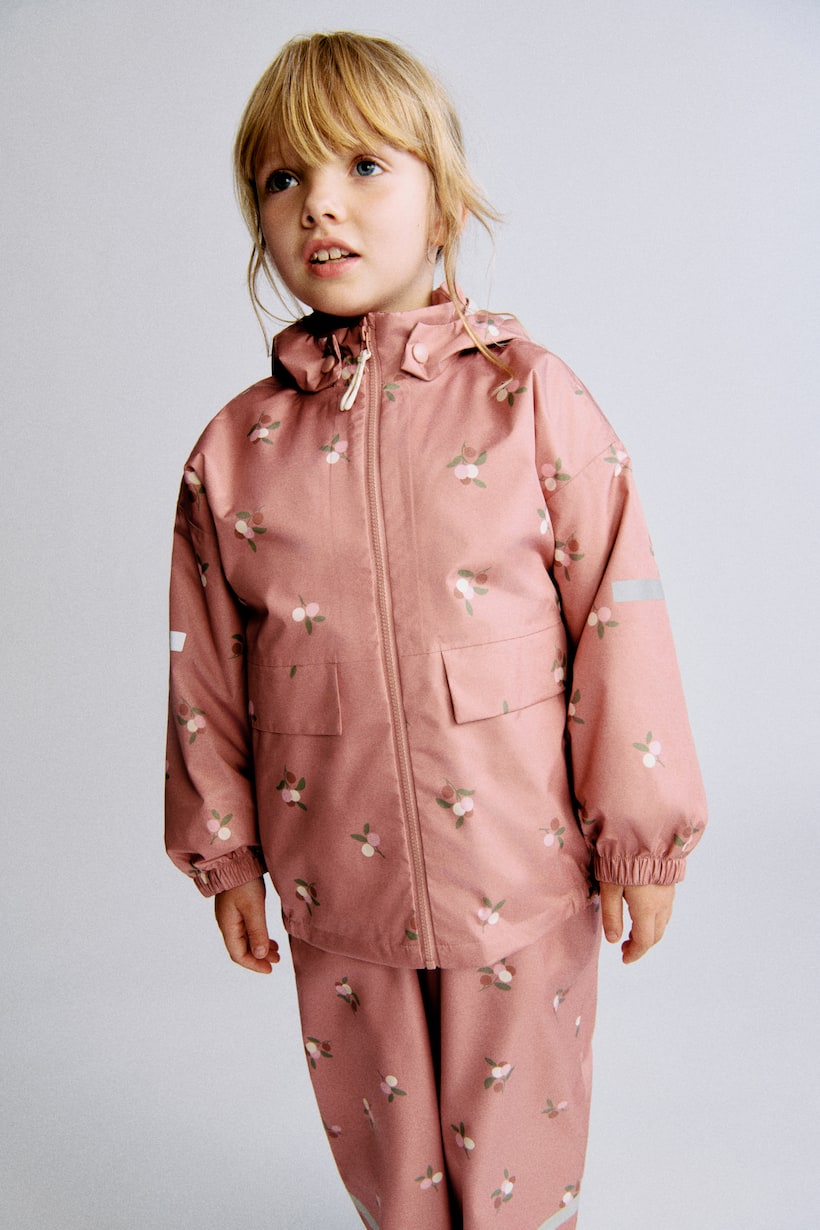 TOKYMOON Manteaux Imperméables Garçon Veste Softshell Imprimée Blouson De Pluie Coupe Vent A Capuche Manteau Mi Saison Garçon Imperméable Manteau De Pluie Garcon Enfant Bleu Vert 98-104