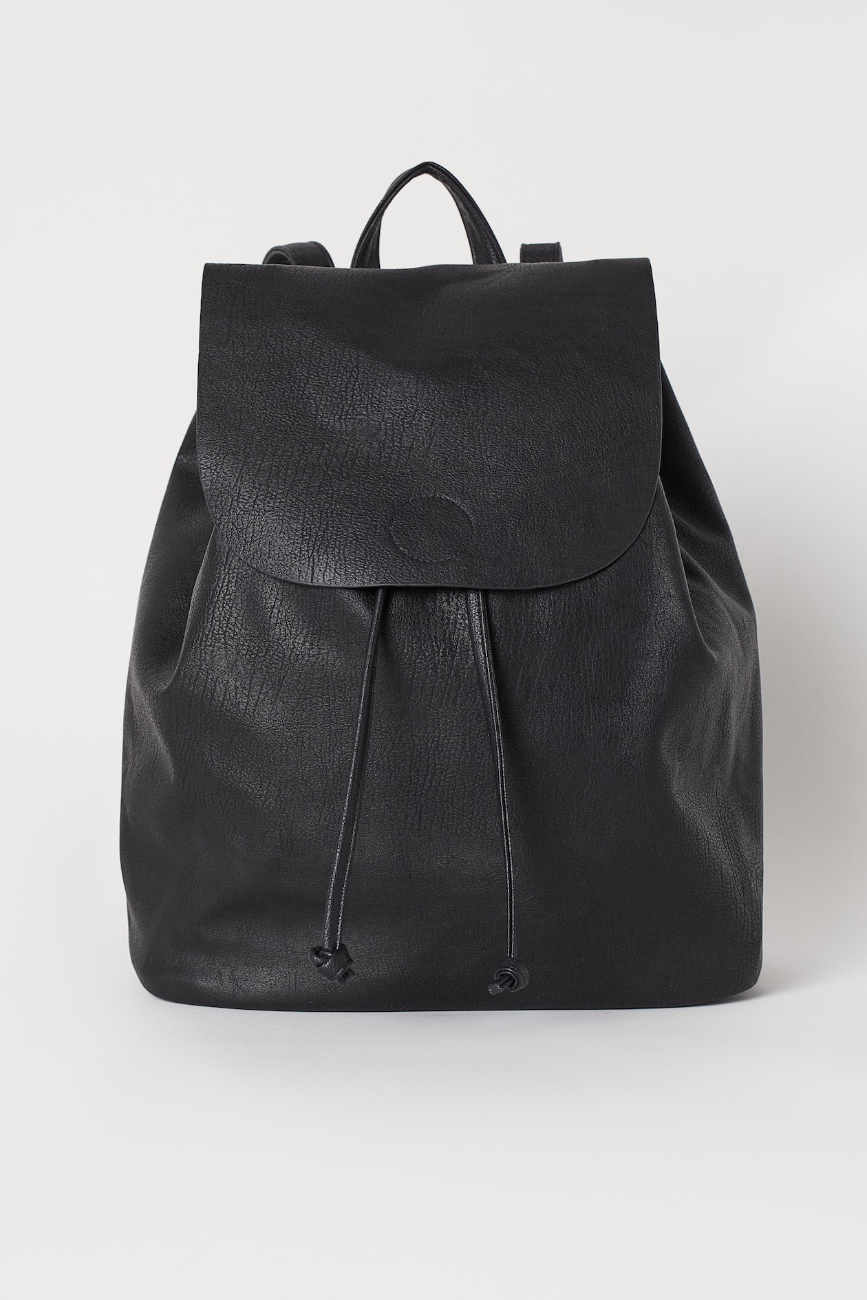 Sac à dos avec rabat Noir FEMME H&M FR