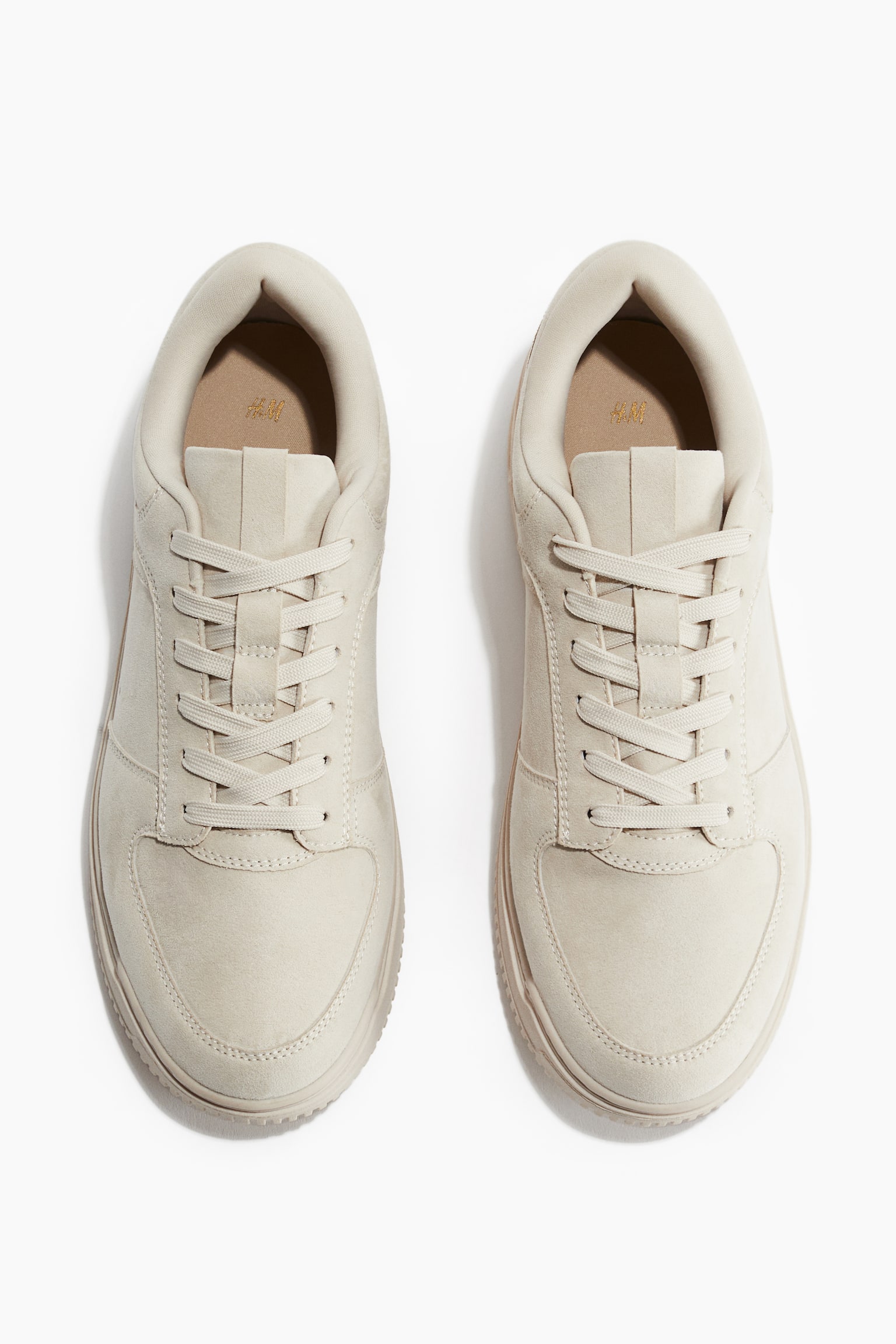 Trainers - Cream/Black/White/Light beige - 2