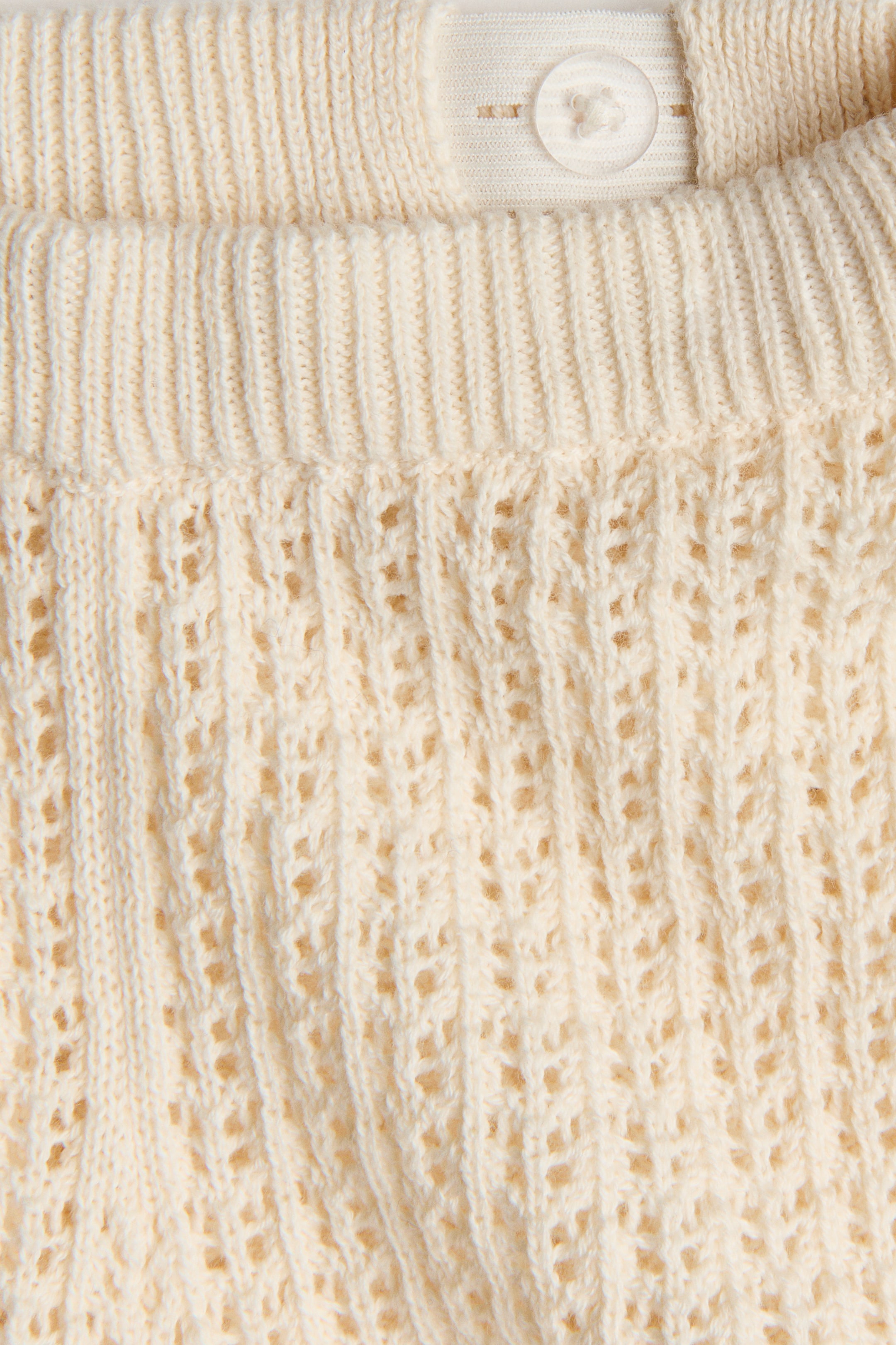 2-Piece Pointelle-Knit Cotton Set
