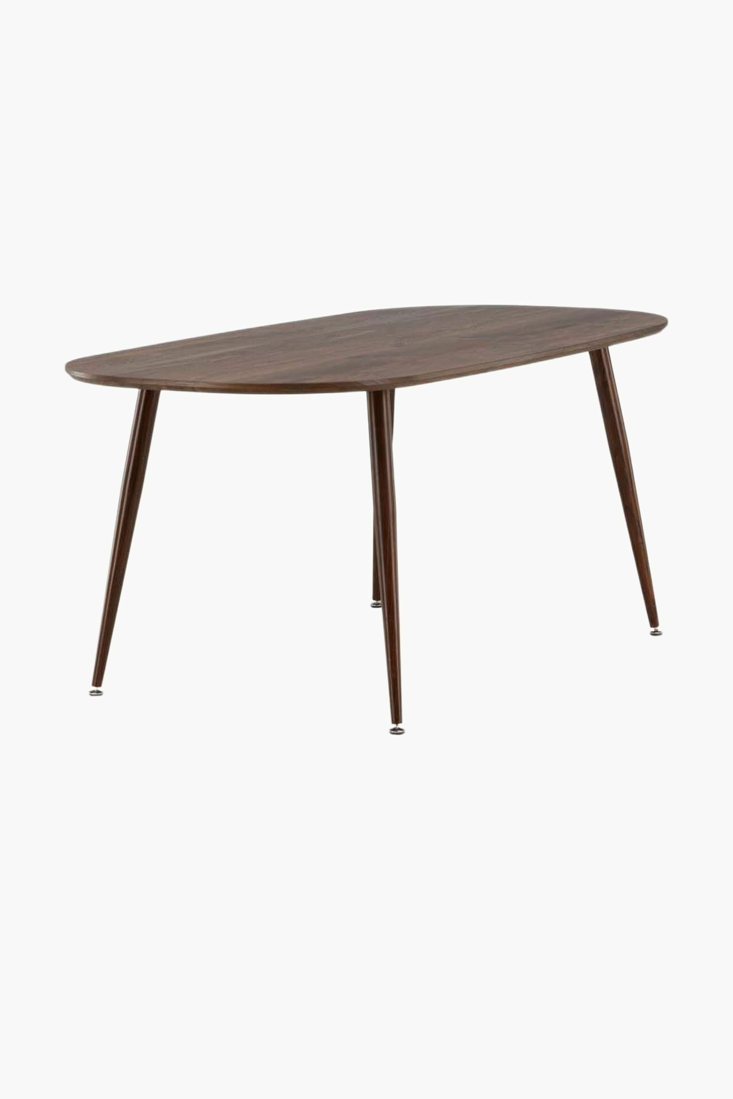 Sanford Table À Manger - Mdf, Marron Foncé