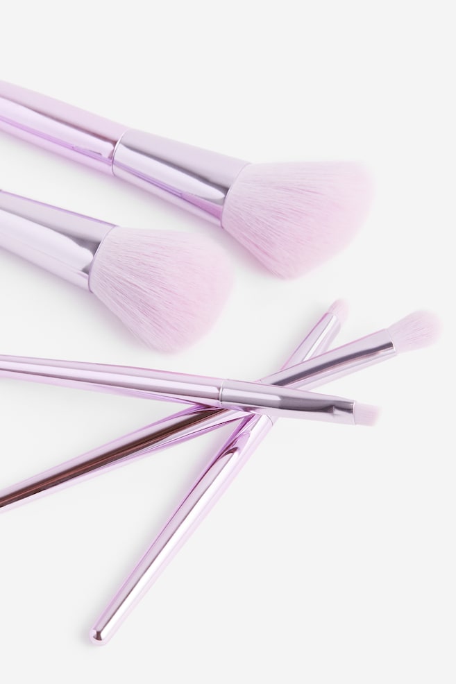 Make-up brushes - Pink/Light pink/Purple/Light pink/dc - 2