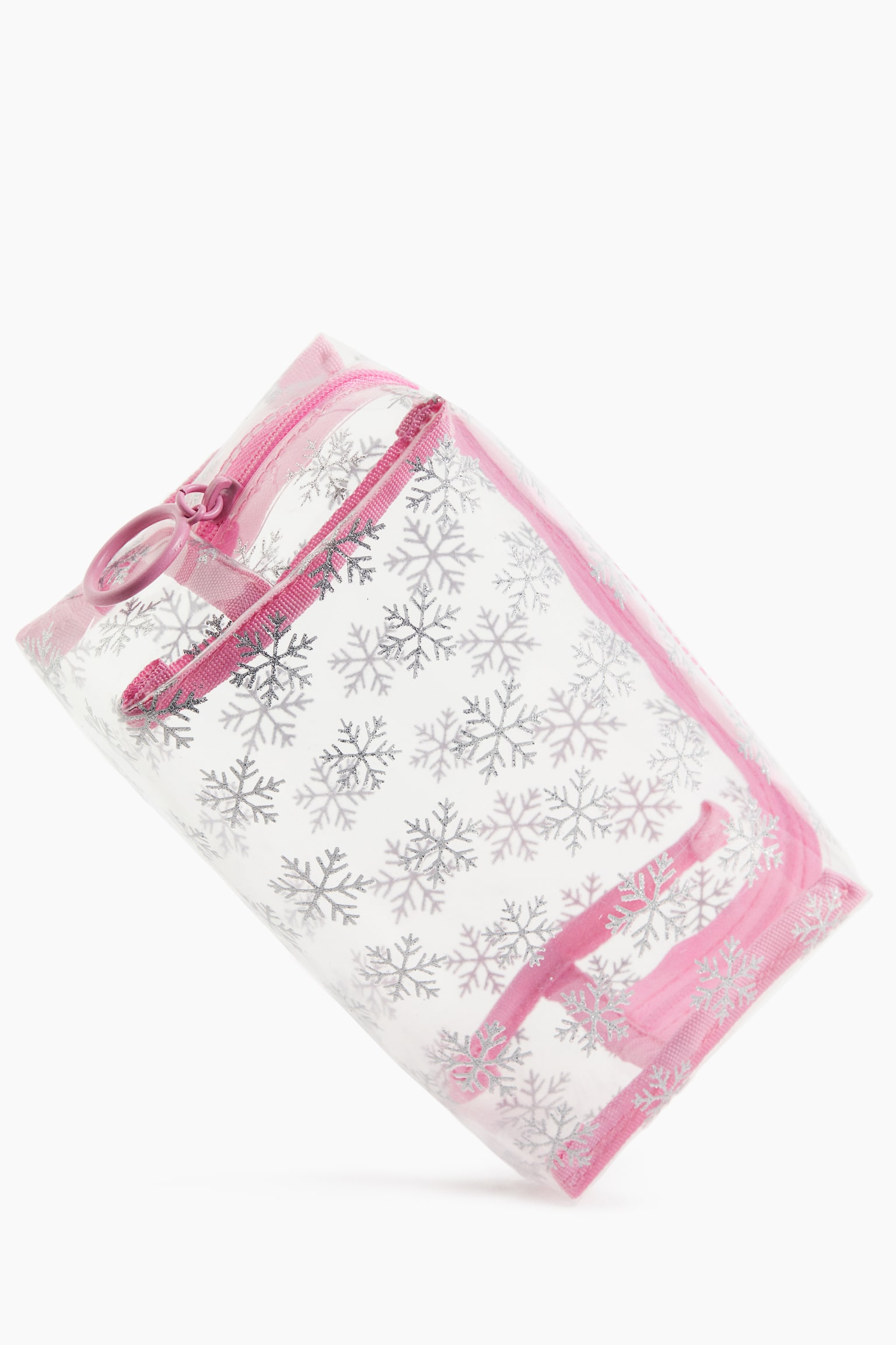 Boxy make-up bag - Transparent/Penguins - 2