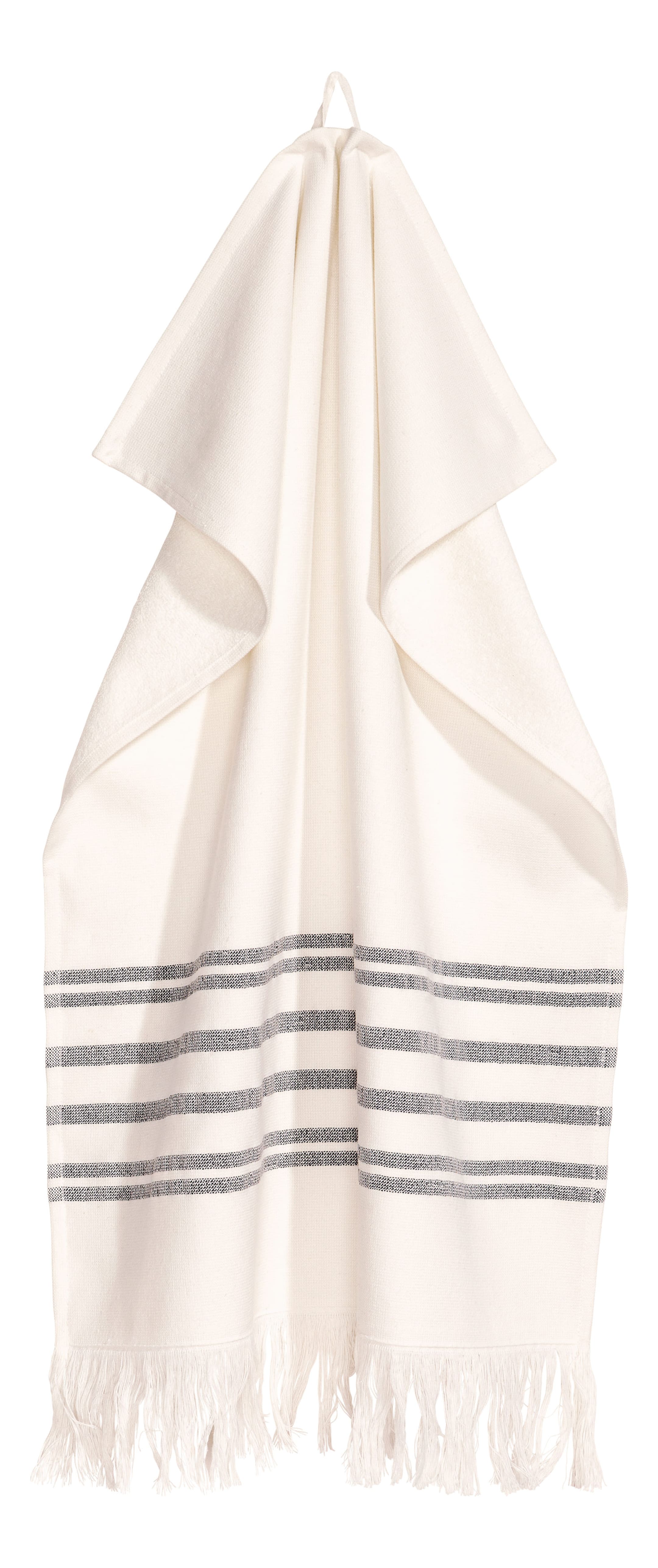 Ver imagen más grande: Toalla de rayas - Blanco natural - HOME | H&M ES 1