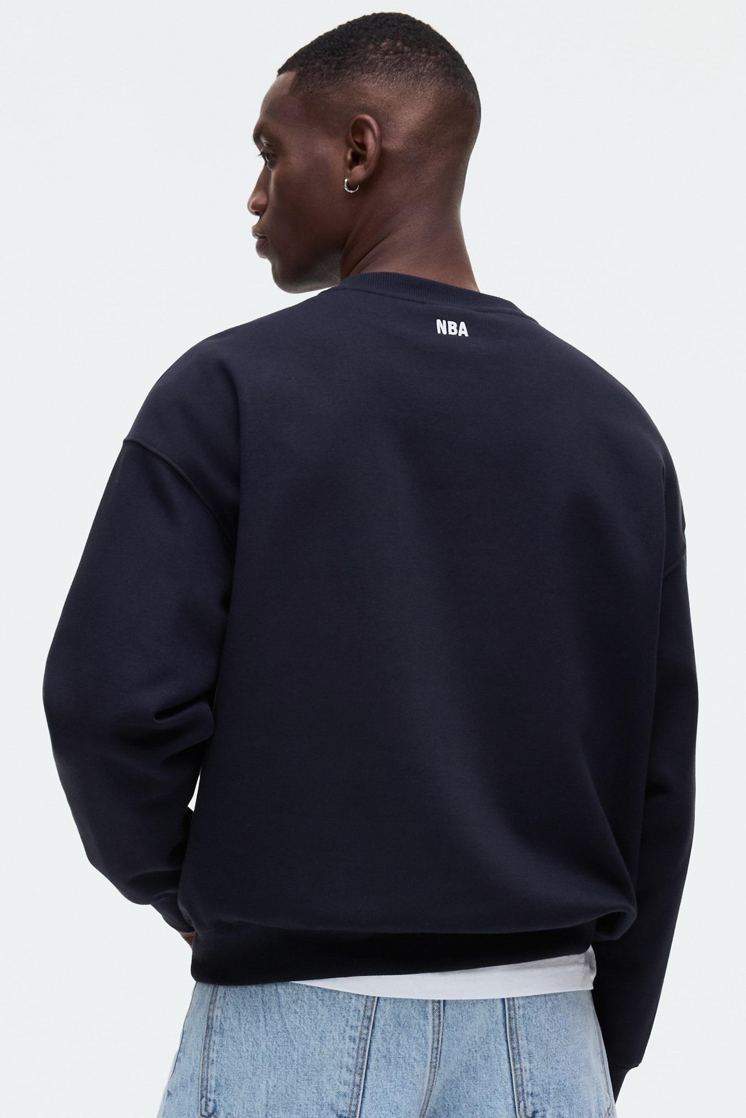 Oversized Fit Printed sweatshirt - Navy blue/NBA/Light grey marl/NBA/Black/NBA/Green/Keith Haring/Black/Cypress Hill - 6
