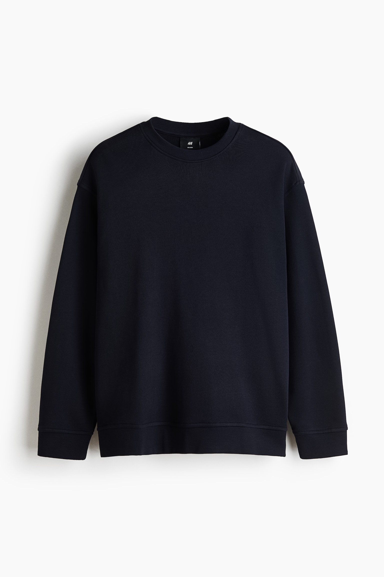 Relaxed Fit Sweatshirt - Navy blue/Black/Light grey marl