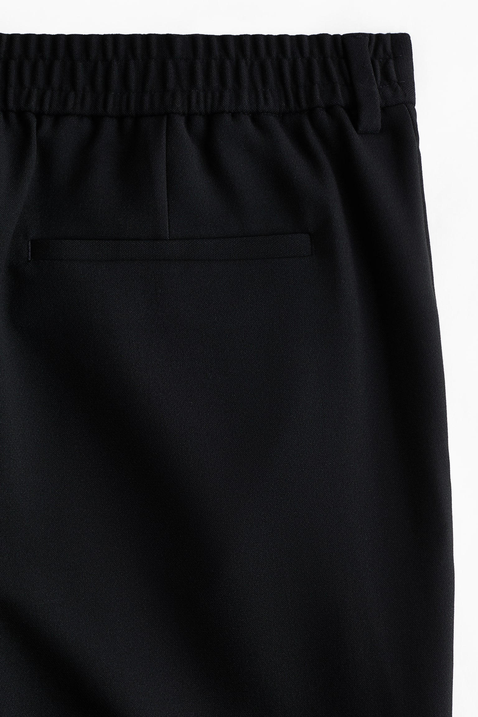 Мужские брюки H&M Relaxed-Fit Tailored, цвет: Чёрный — фото 7
