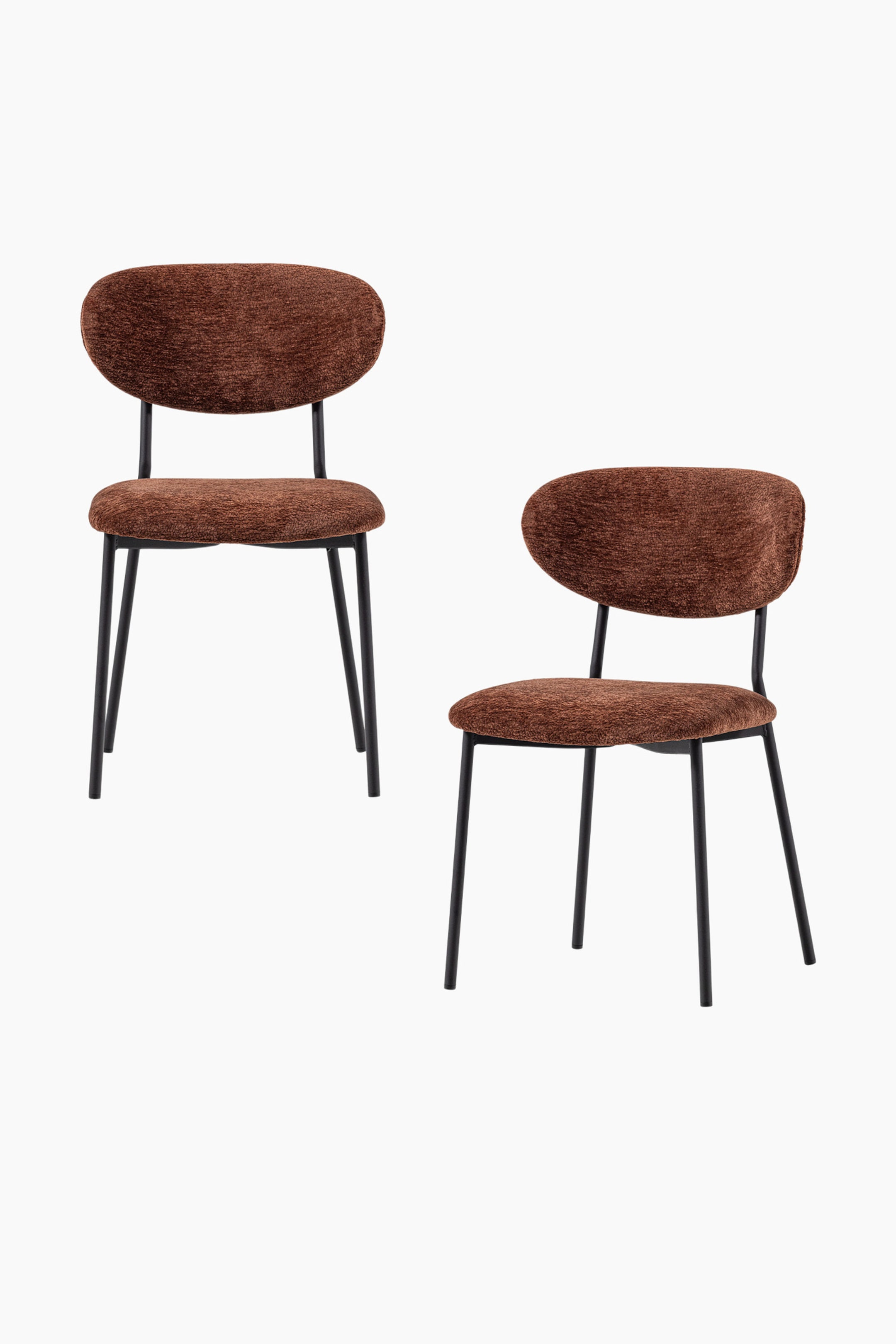 Grotere afbeelding bekijken: Kjeld Dining Chair - Set Of 2 - Brown - WOOOD - HOME | H&M BE 1