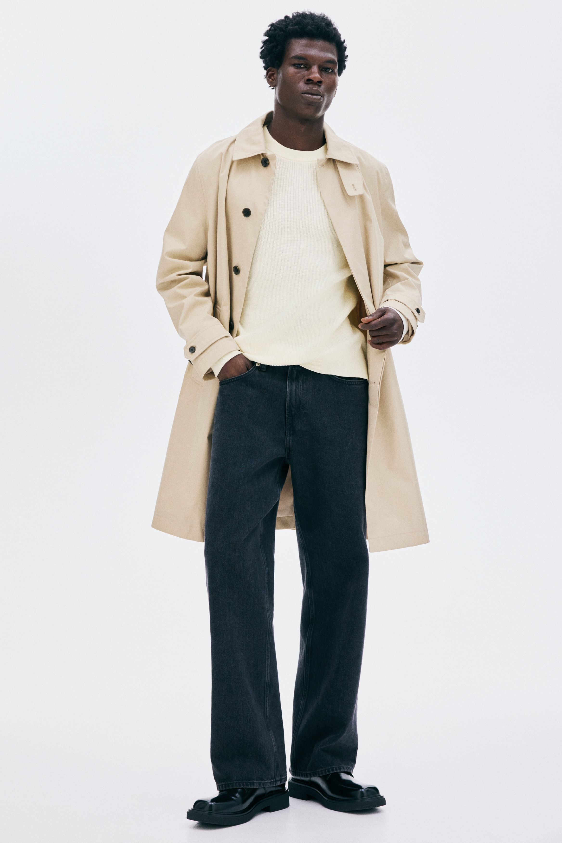 Regular Fit Rib-knit jumper