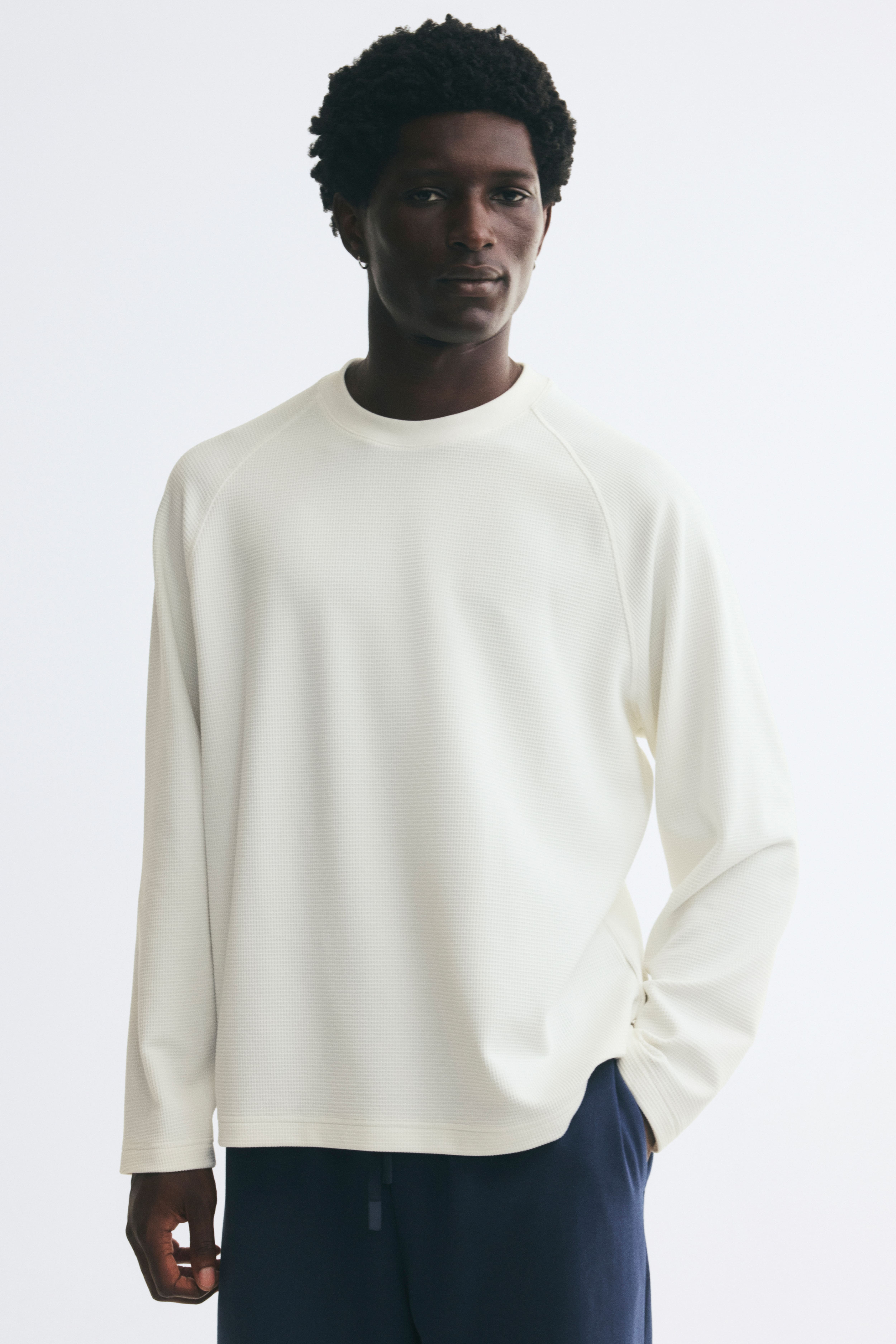 Relaxed-Fit Ultra Soft Long-Sleeved T-Shirt