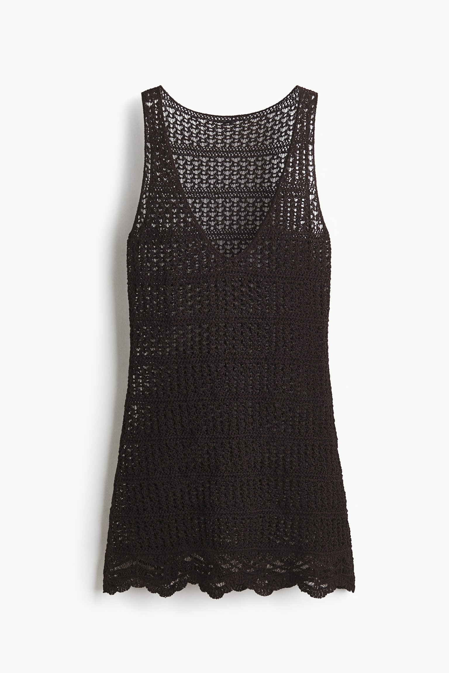 Hole-knit beach dress - 2