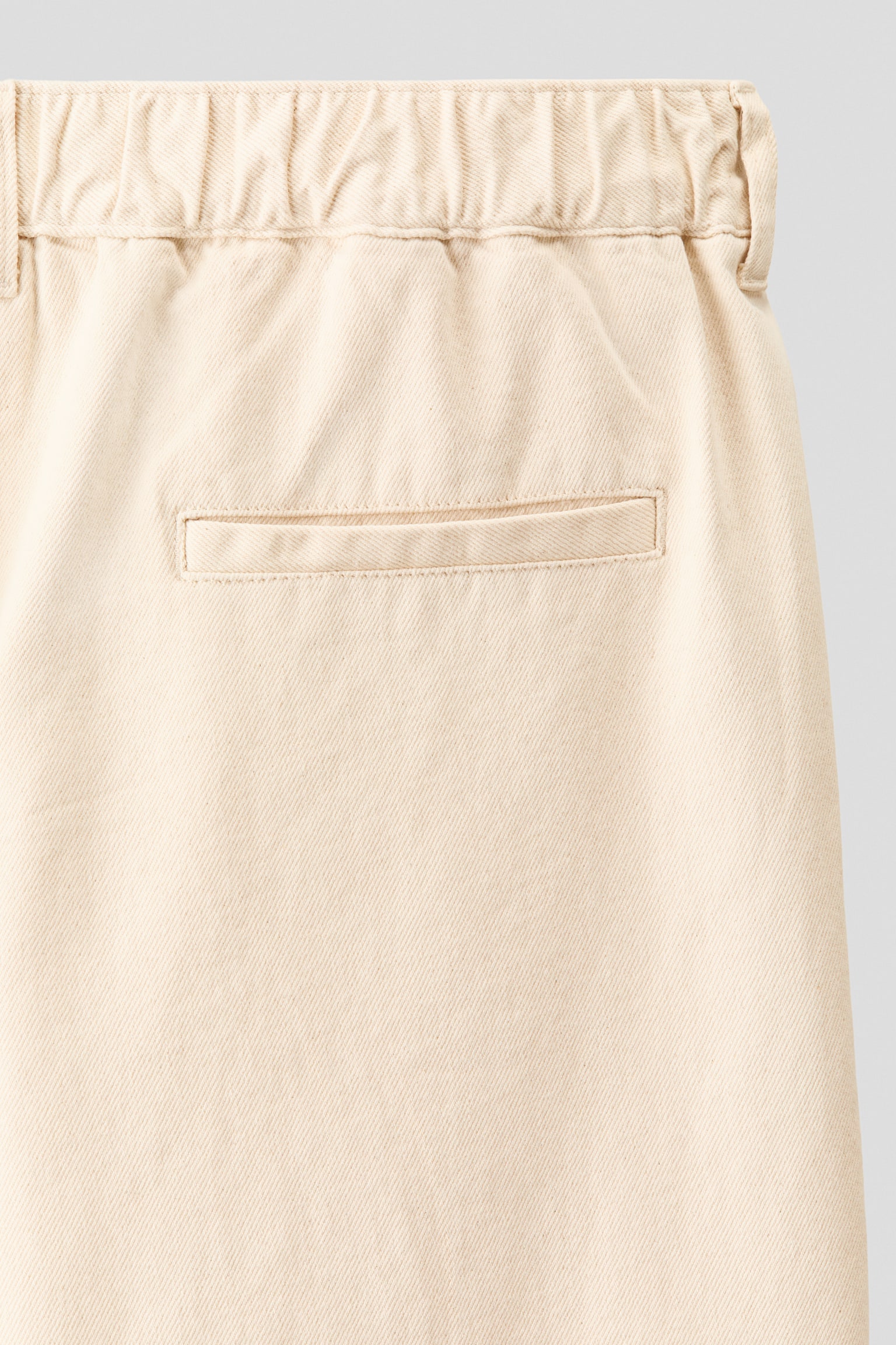 Мужские джинсы H&M Loose-Fit Denim Pants, цвет: Кремовый — фото 7
