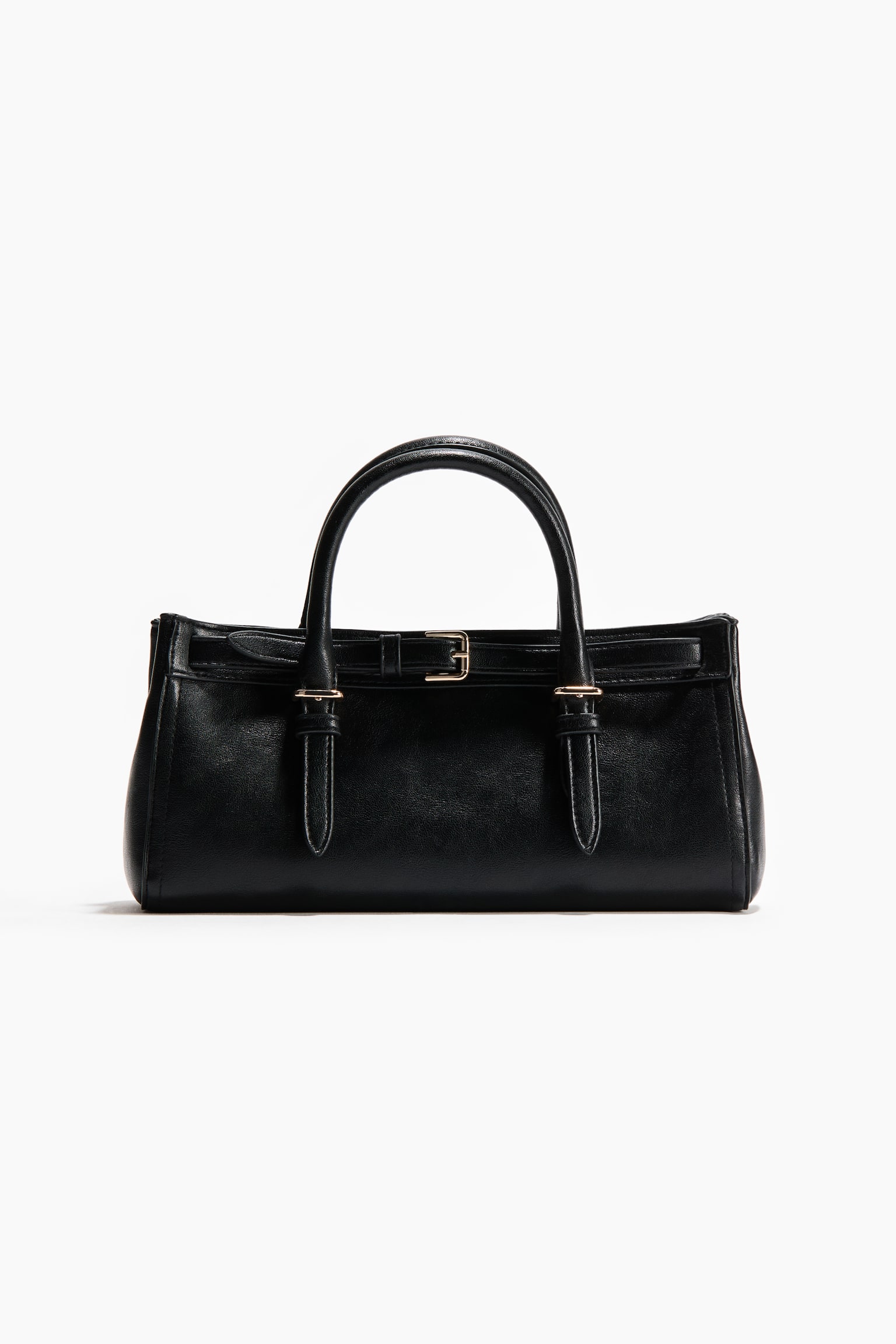 Shoulder bag - Black/Dark brown