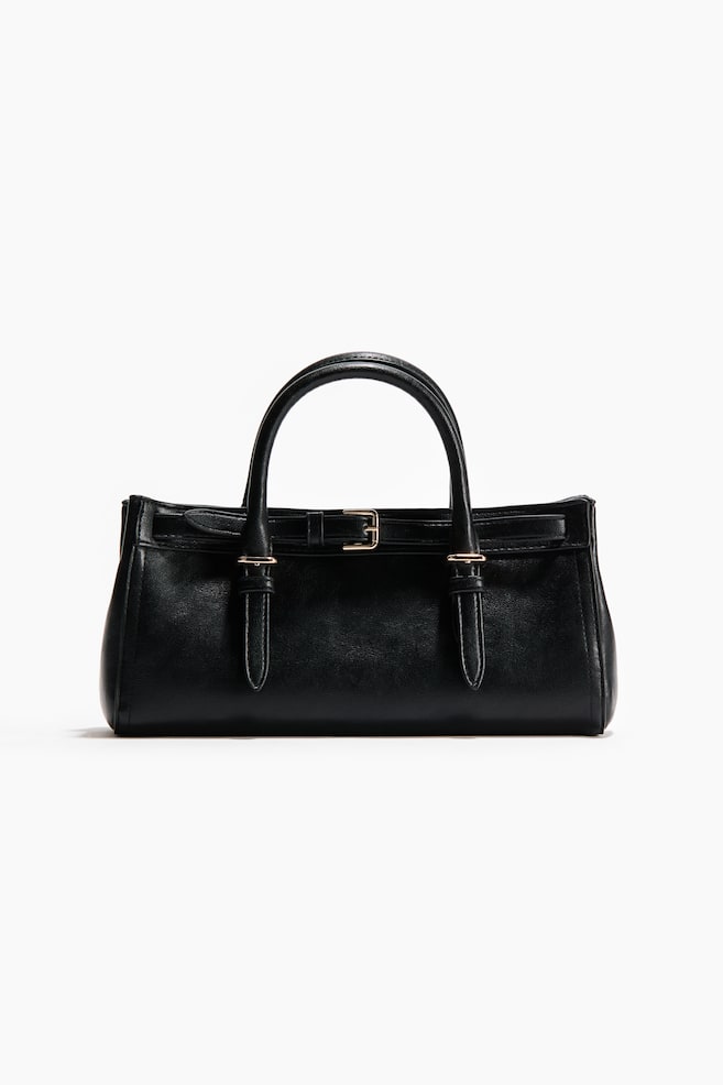 Shoulder bag - Noir/Marron foncé - 1