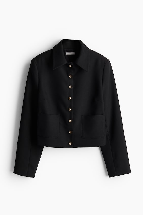 Женские куртки H&M Twill Jacket