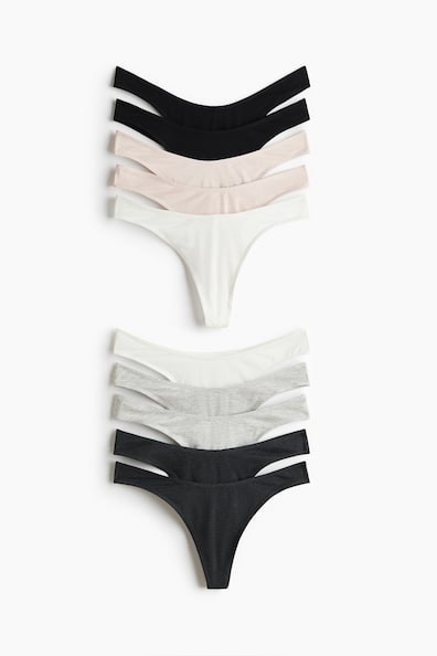 Thongショーツ 10枚セット コットン
