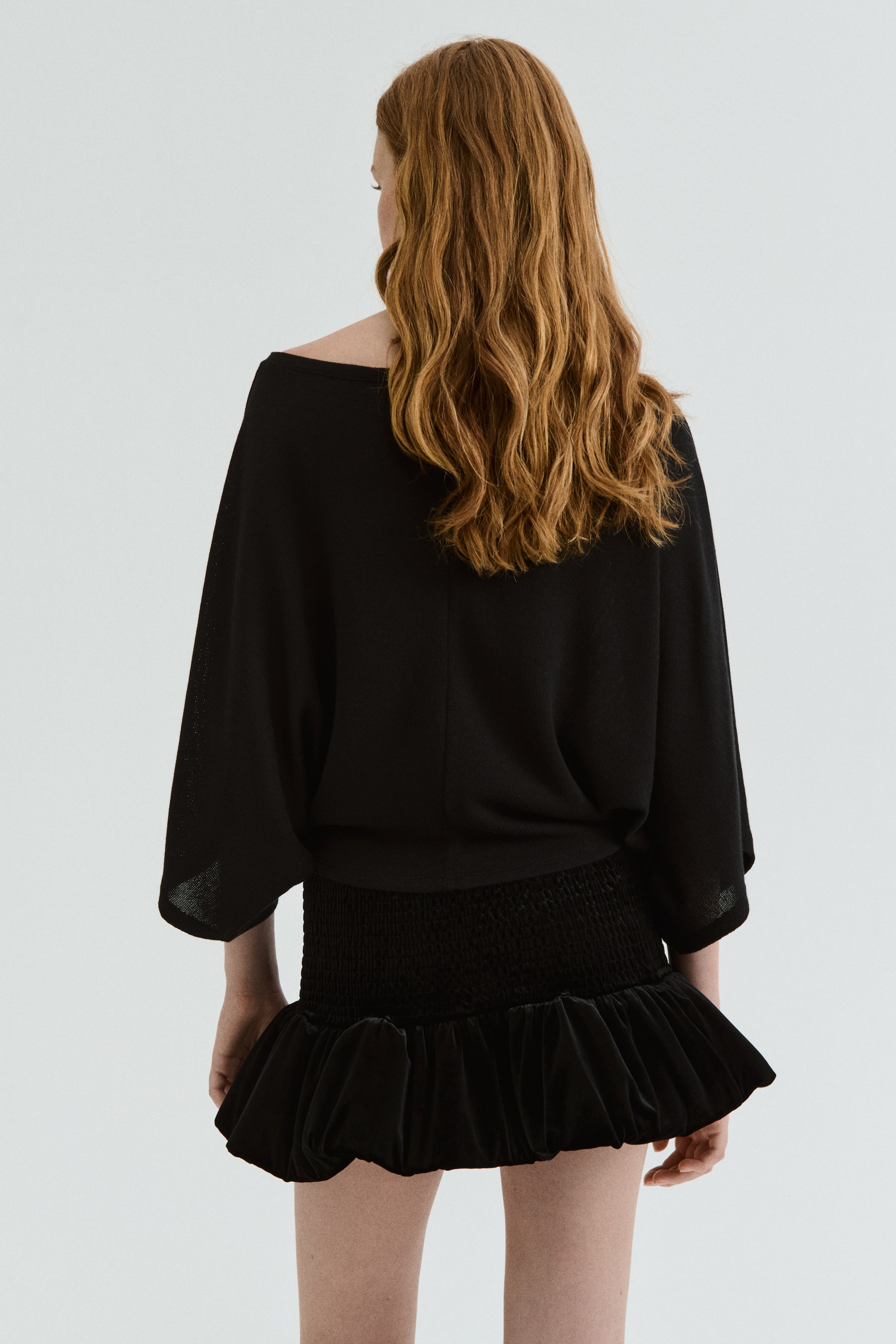 Prikaži veću sliku: Predimenzionisana bluza - Crna - Ladies | H&M RS 3