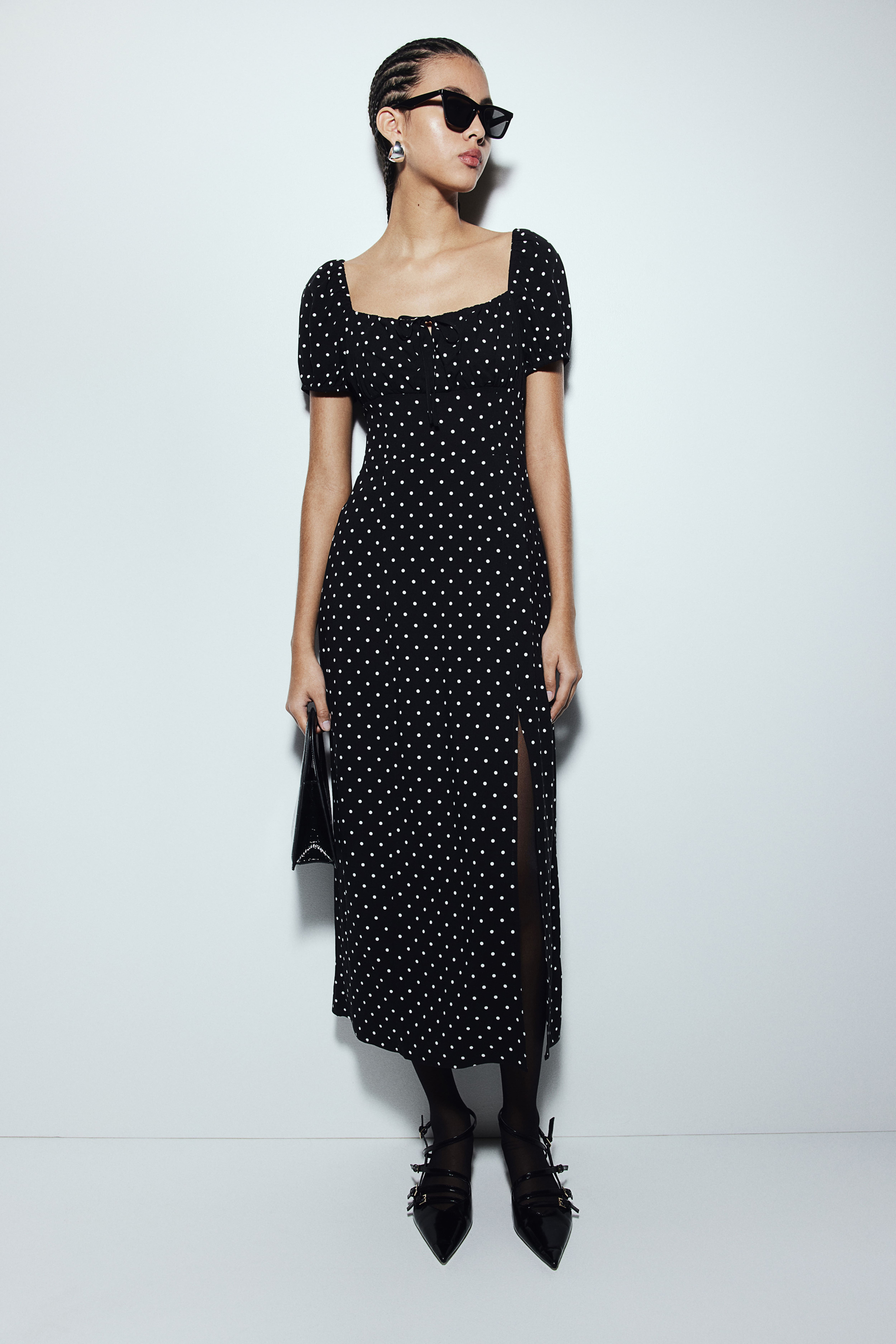 H&m midi dress best sale