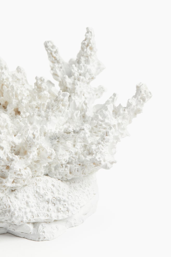 Coral-Inspired Sculpture-White - 3