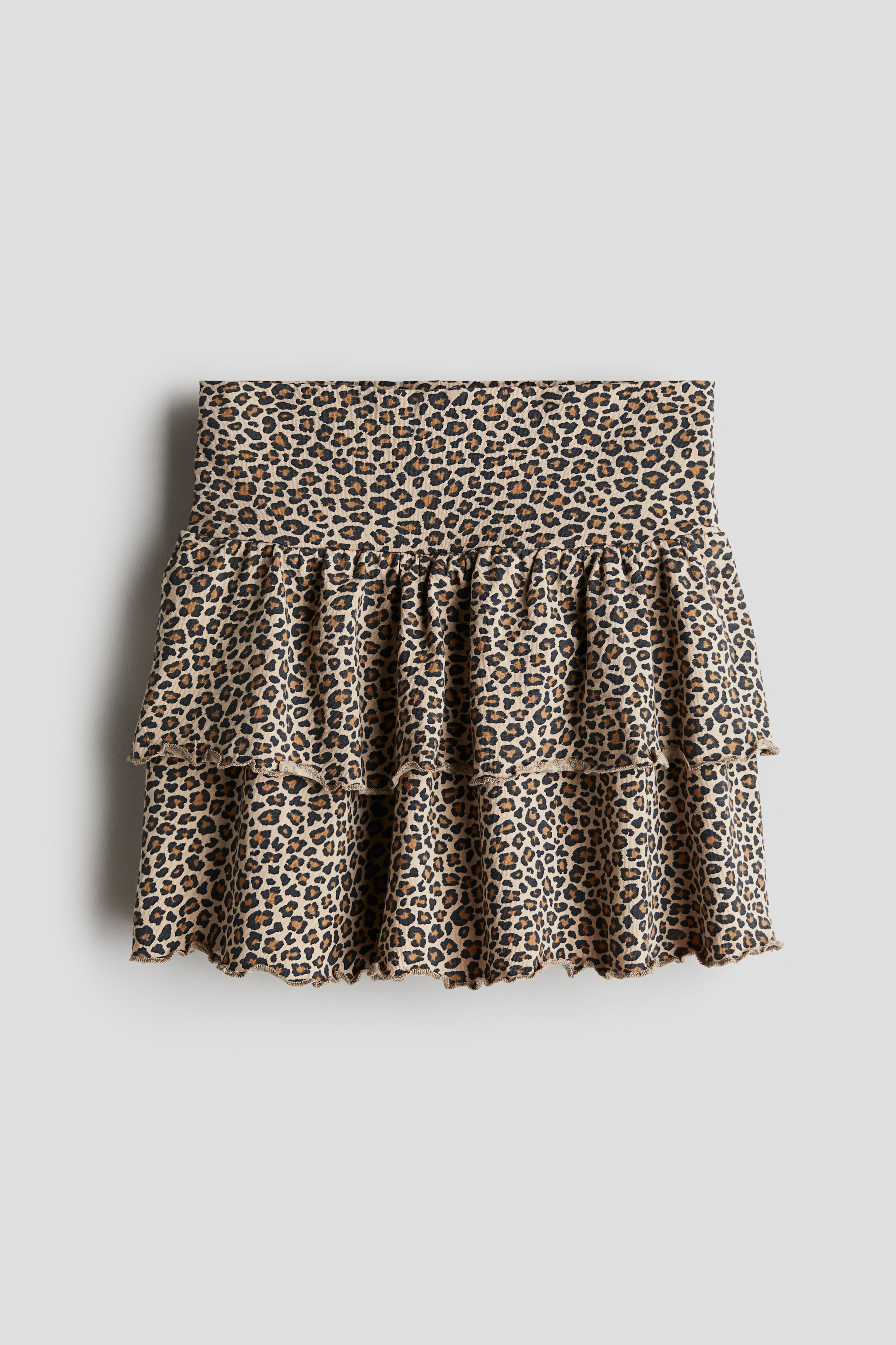 H and m leopard print skirt hotsell