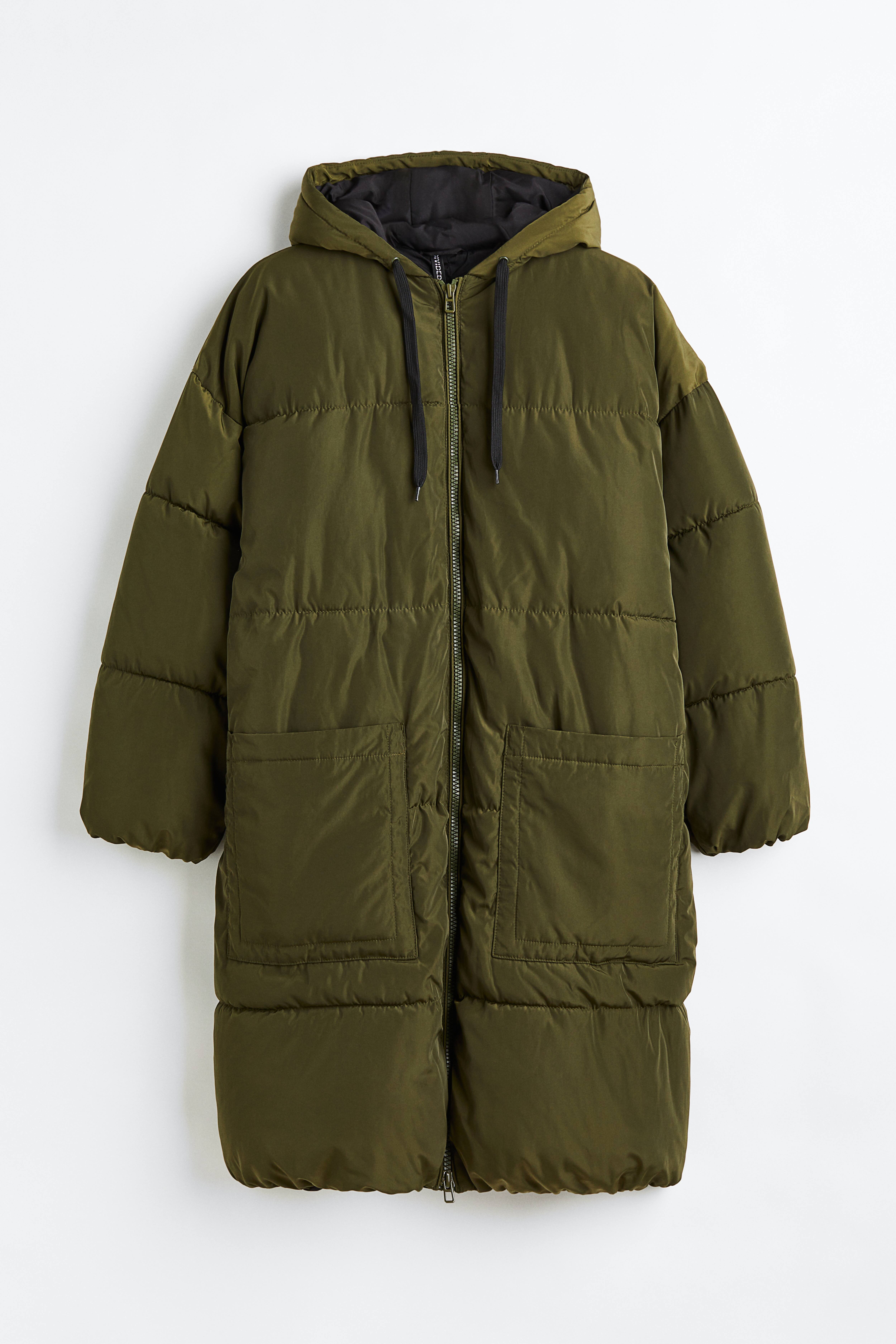 H&m plus size coats on sale