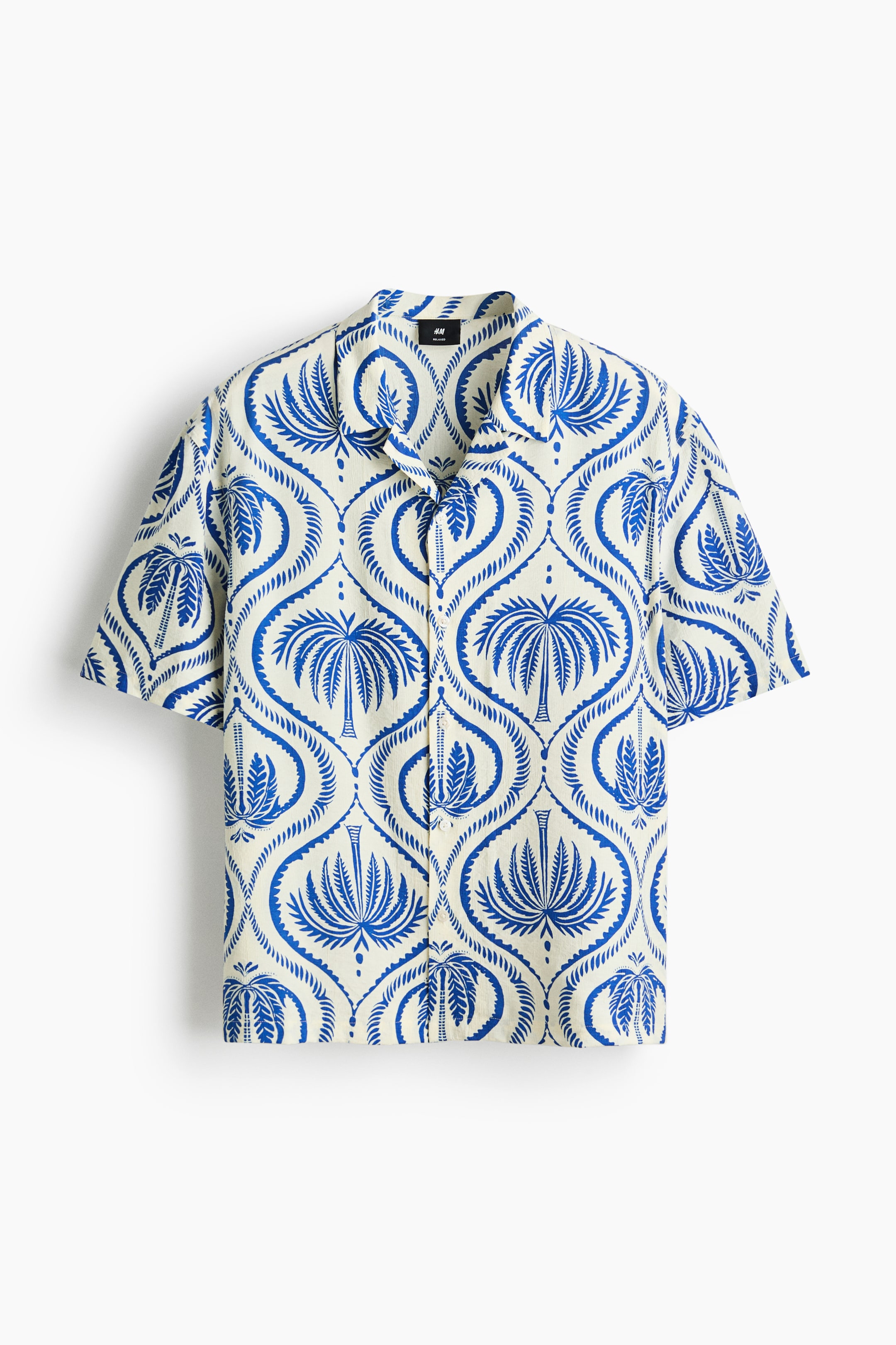 Chemise décontractée à col cubain