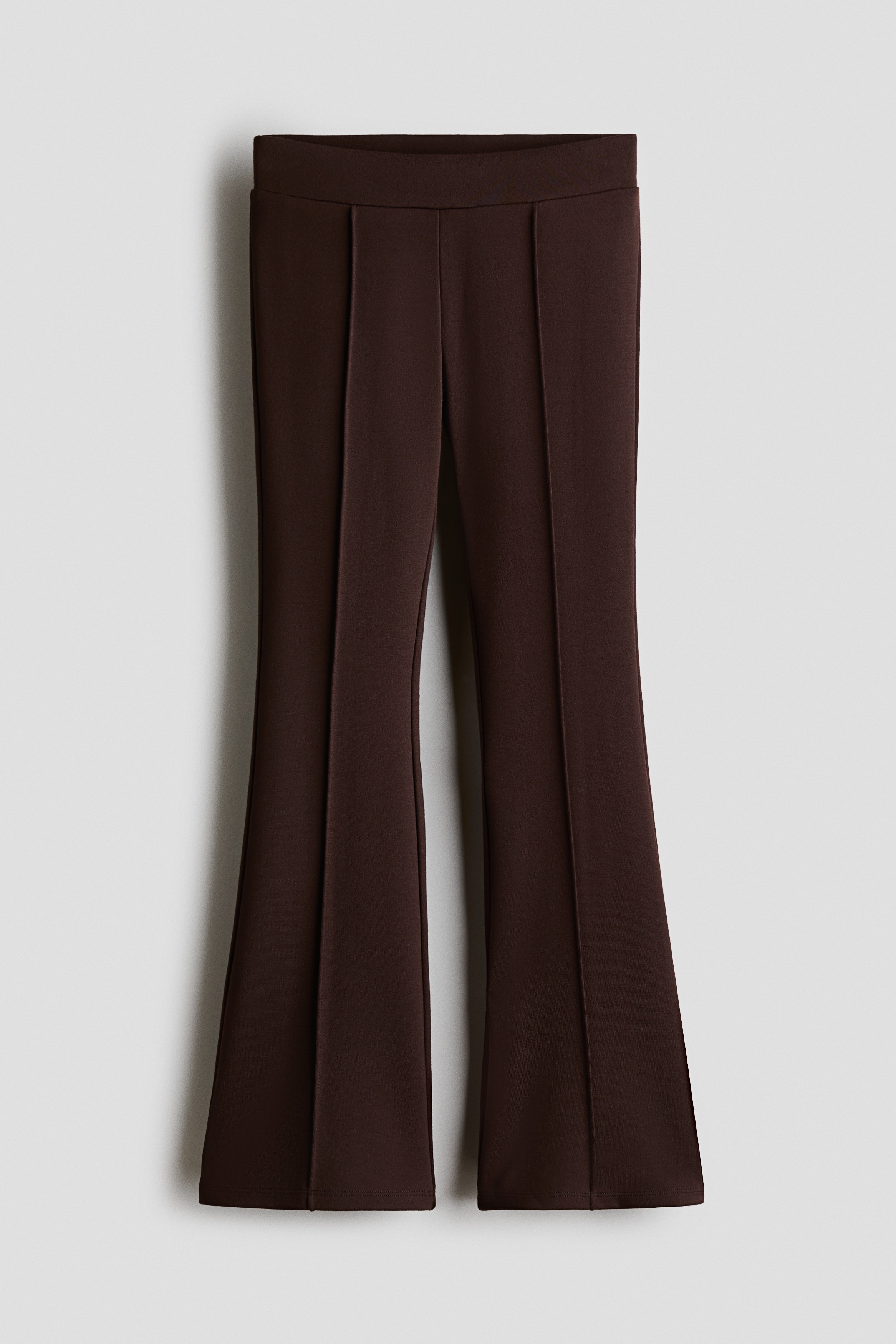 Flared viscose-blend leggingsModel