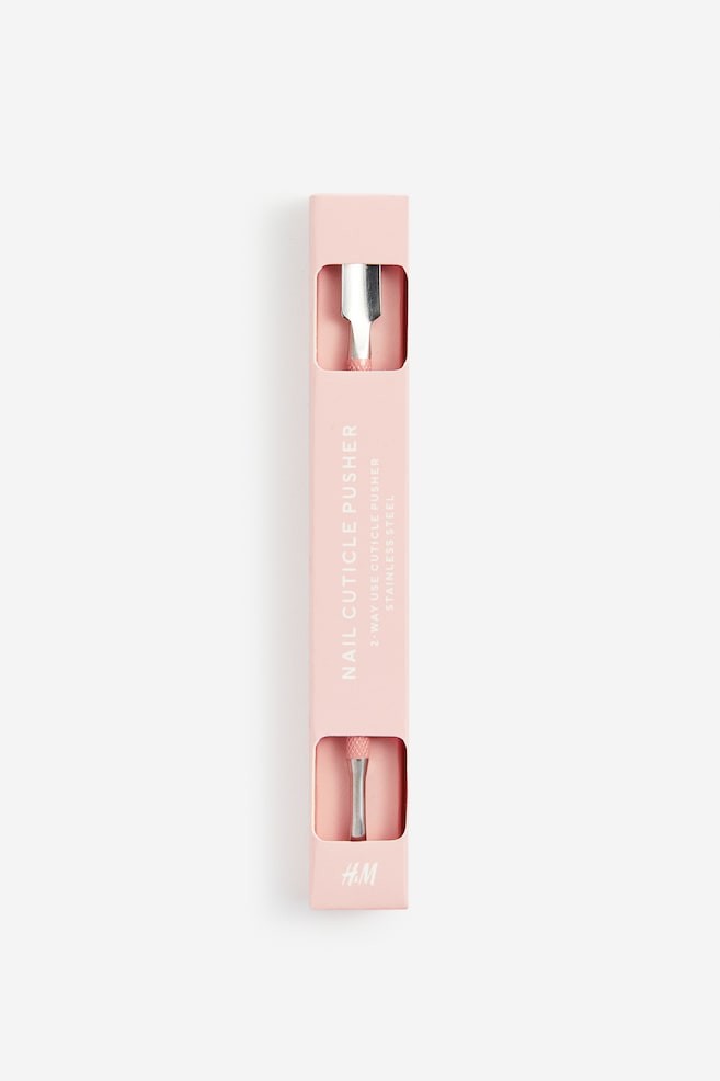Dual-ended cuticle pusher - Pink - 2