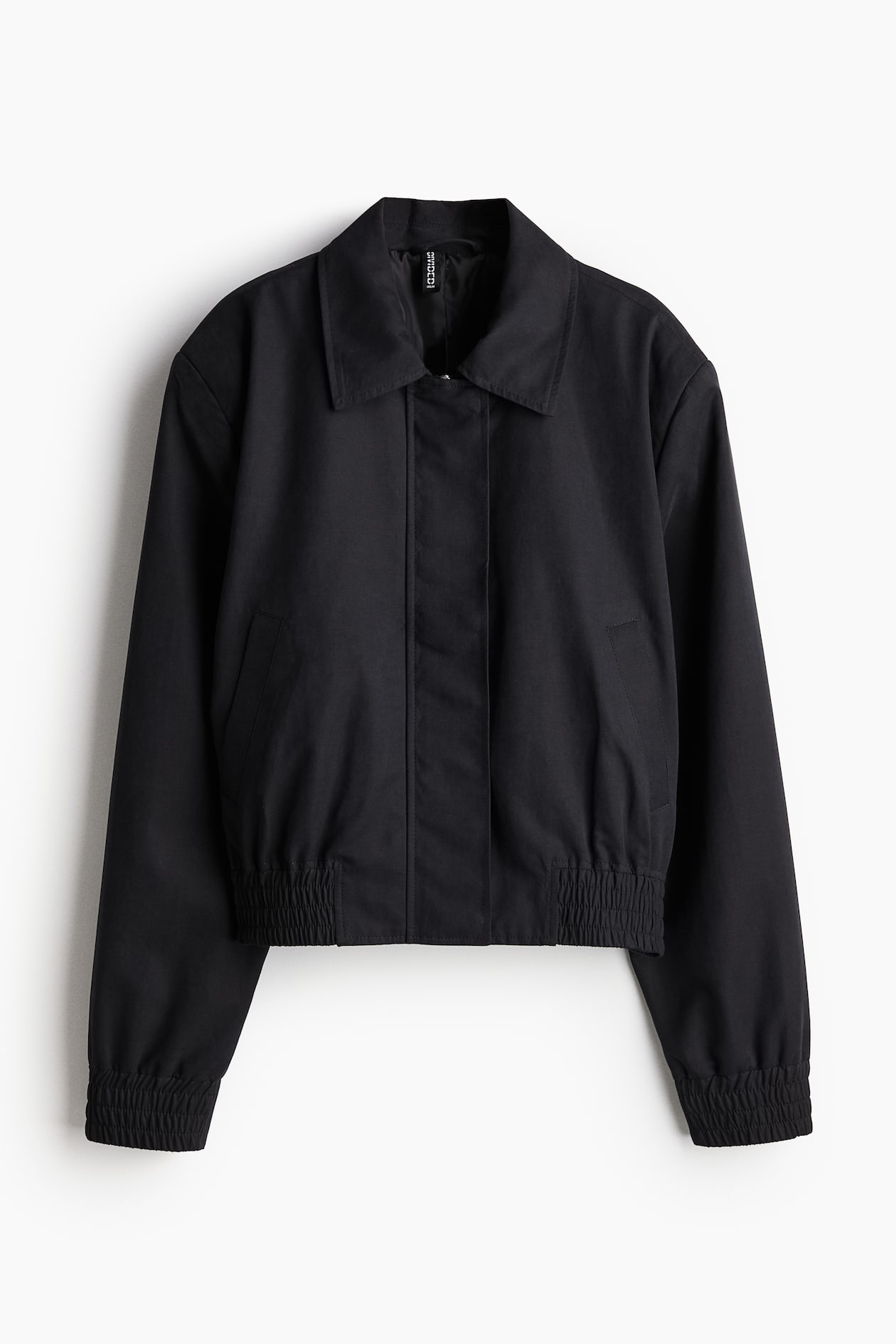 ショルダーパッドフライトジャケット - ブラック - レディース | H&M JP